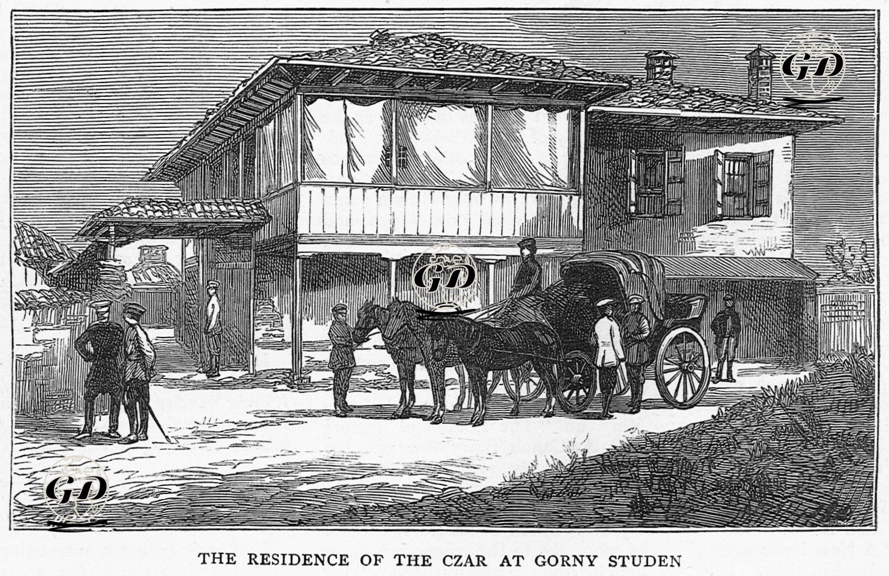 93 Harbi Sırasında Rus Çarı II.Alexander'in Gorny Studen'de Kaldığı Ev -  - 1877