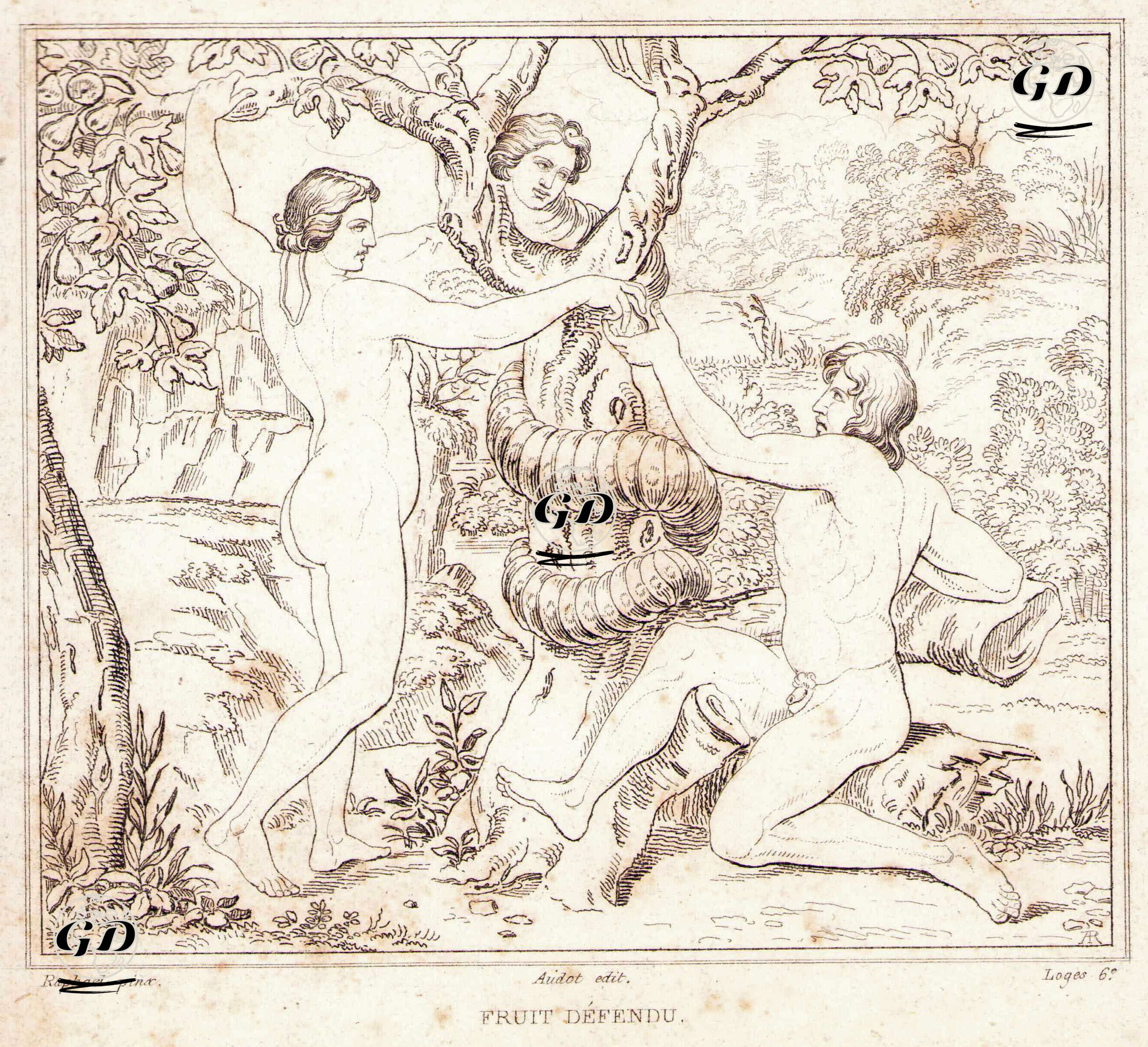 Fruit Defendu - Raphael (1483-1520) - 1829-1834