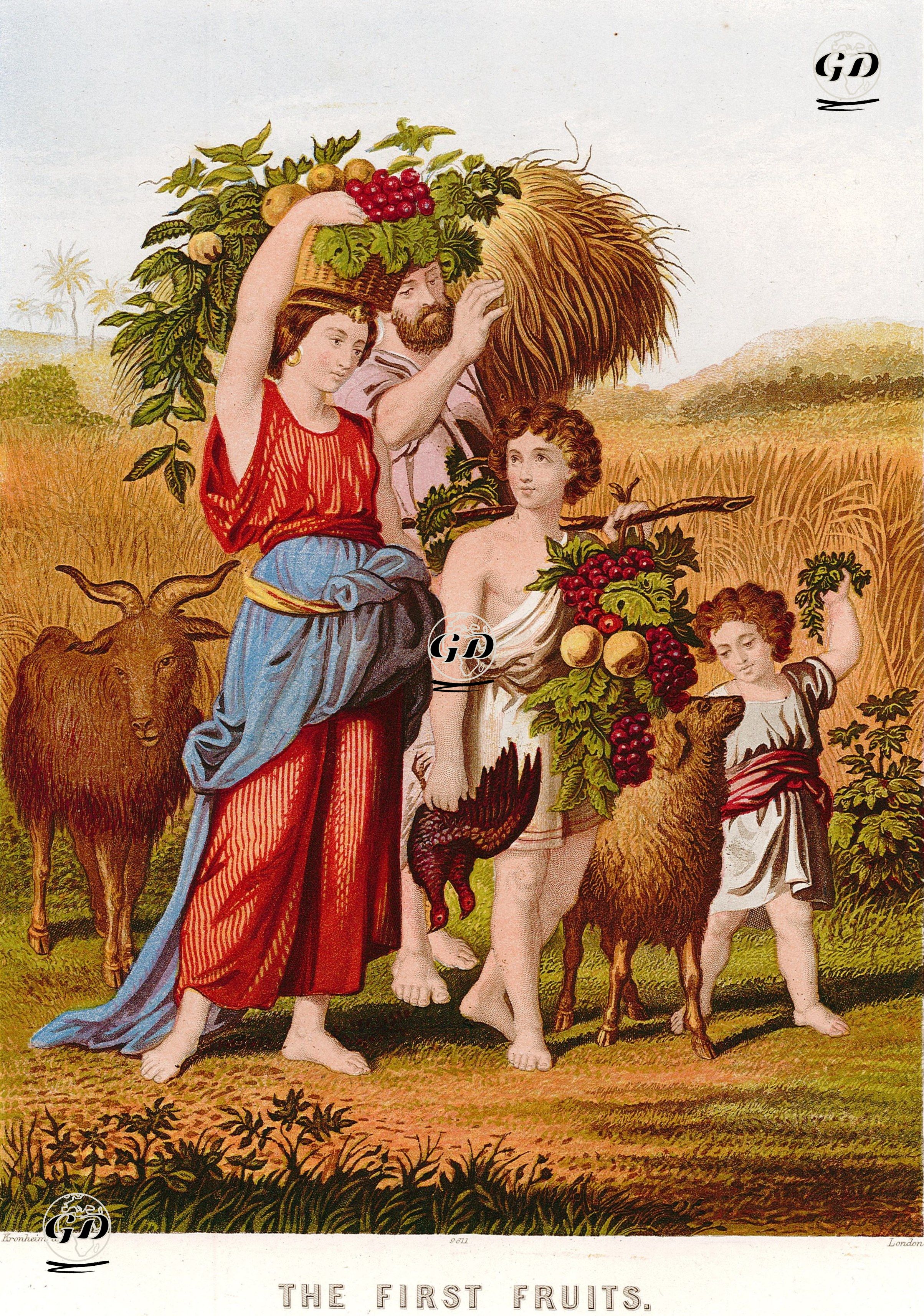The First Fruits -  - 1860's