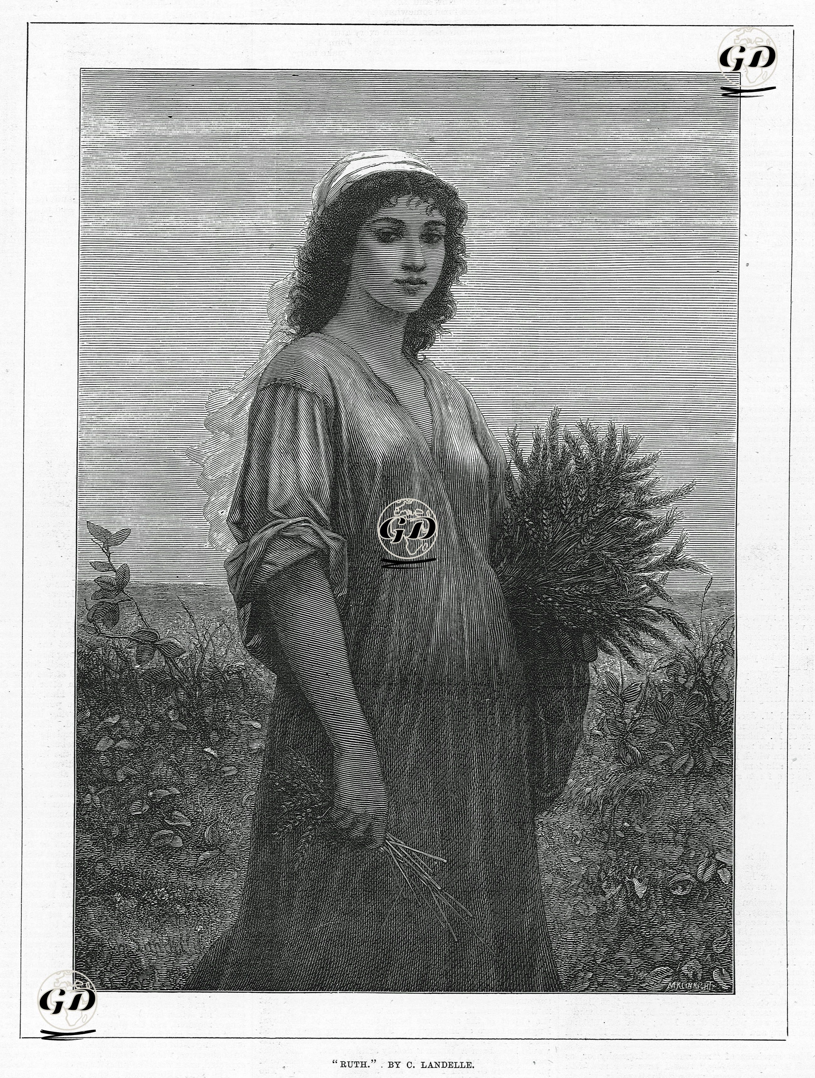 Ruth - Charles Landelle (1821-1908) - 1877