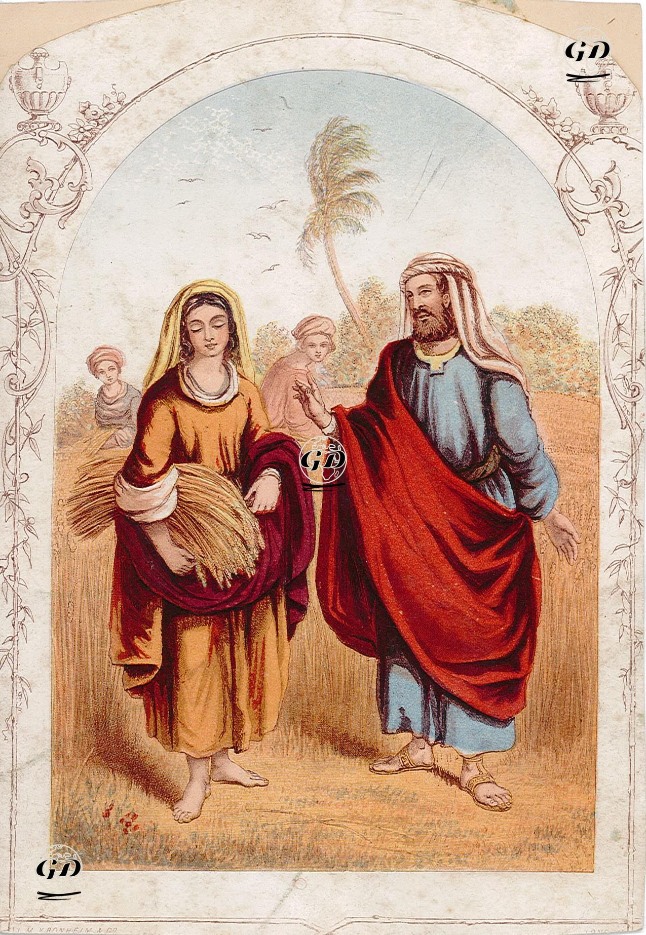 Boaz ve Ruth -  - 1880's