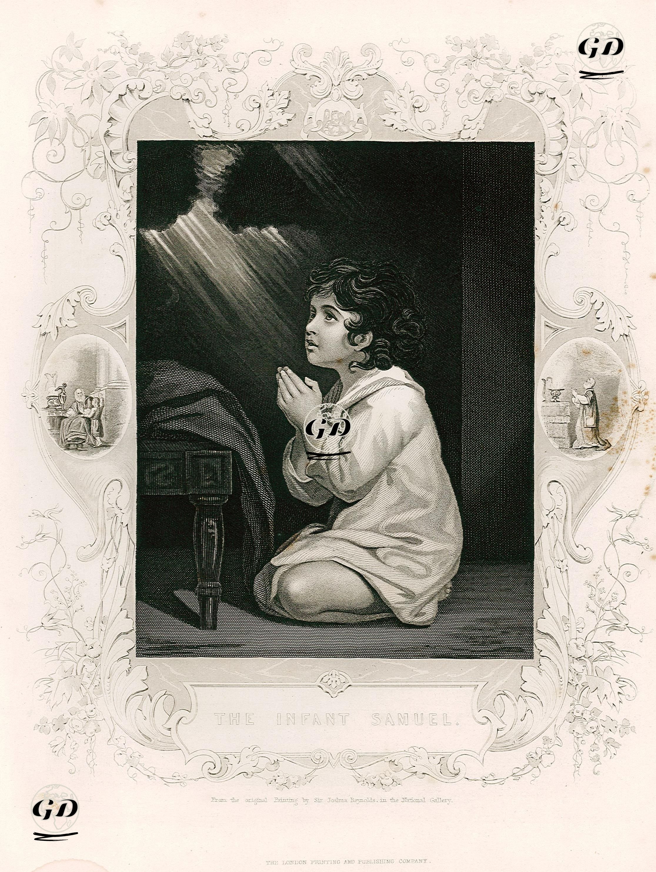 Çocuk Samuel - Joshua Reynolds (1723-1792) - 1830's