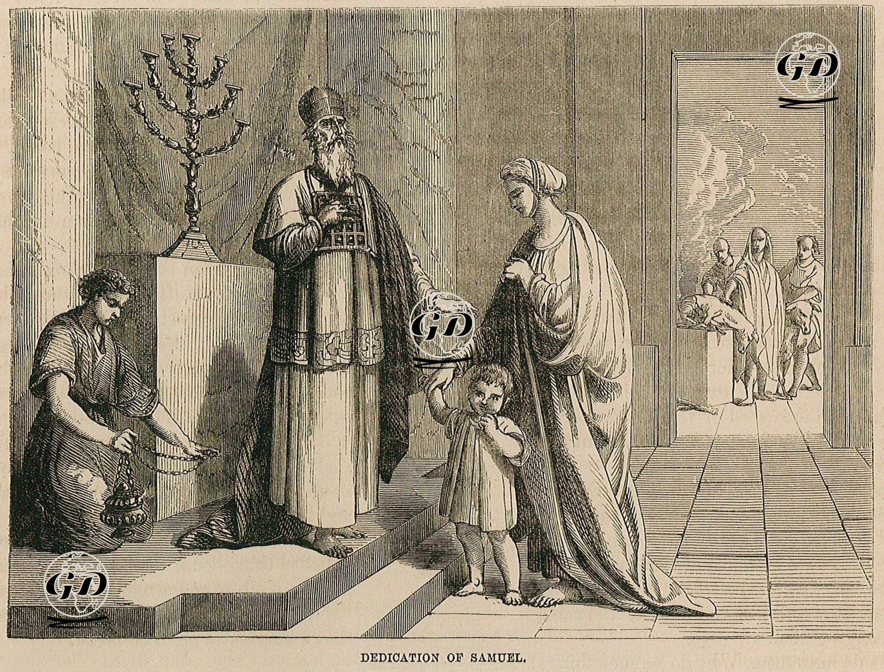 Samuel'in Tapınağa Verilmesi -  - 1860's
