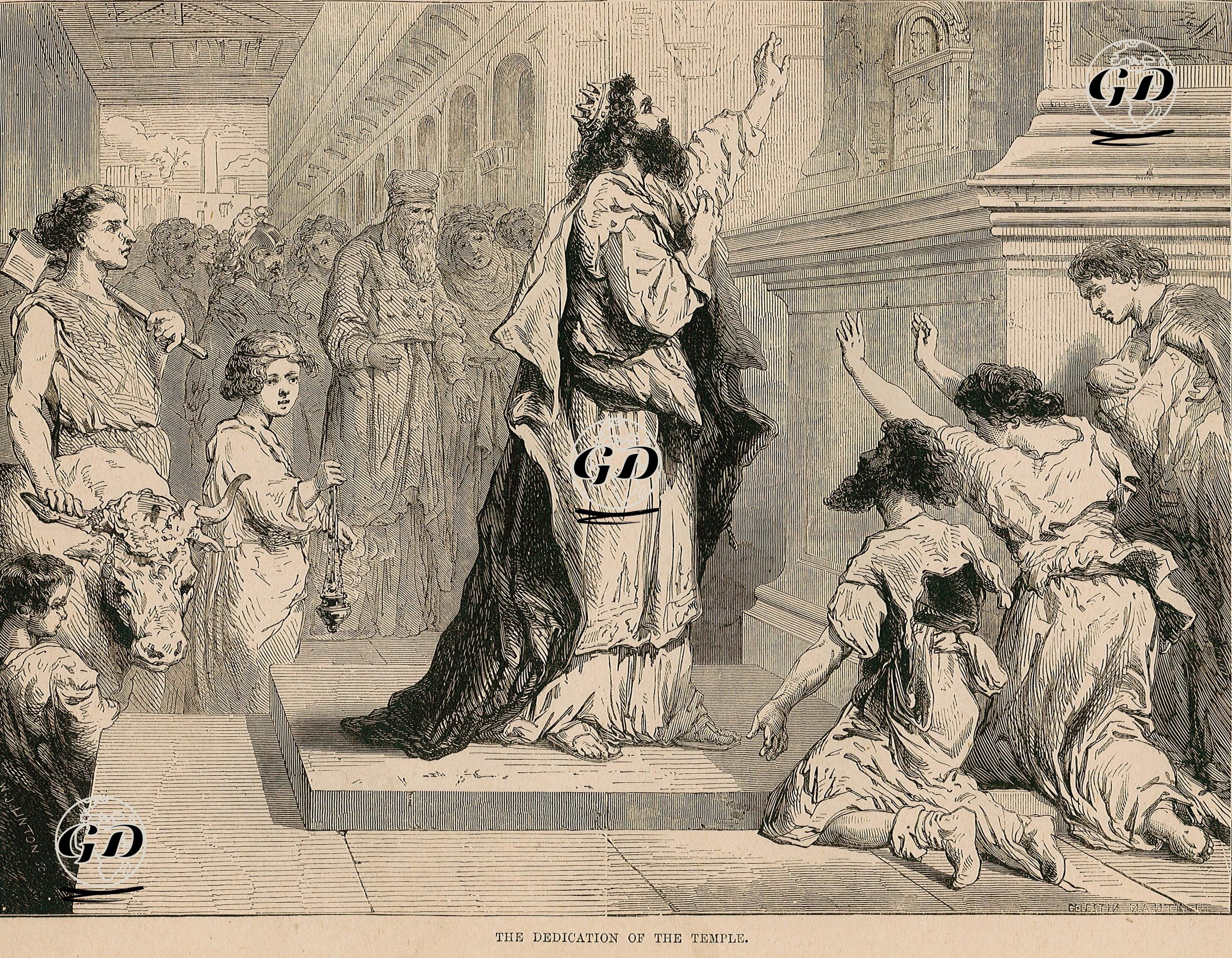 Hazreti Süleyman Mabedinin (Birinci Mabet) Açılışı -  - 1860's