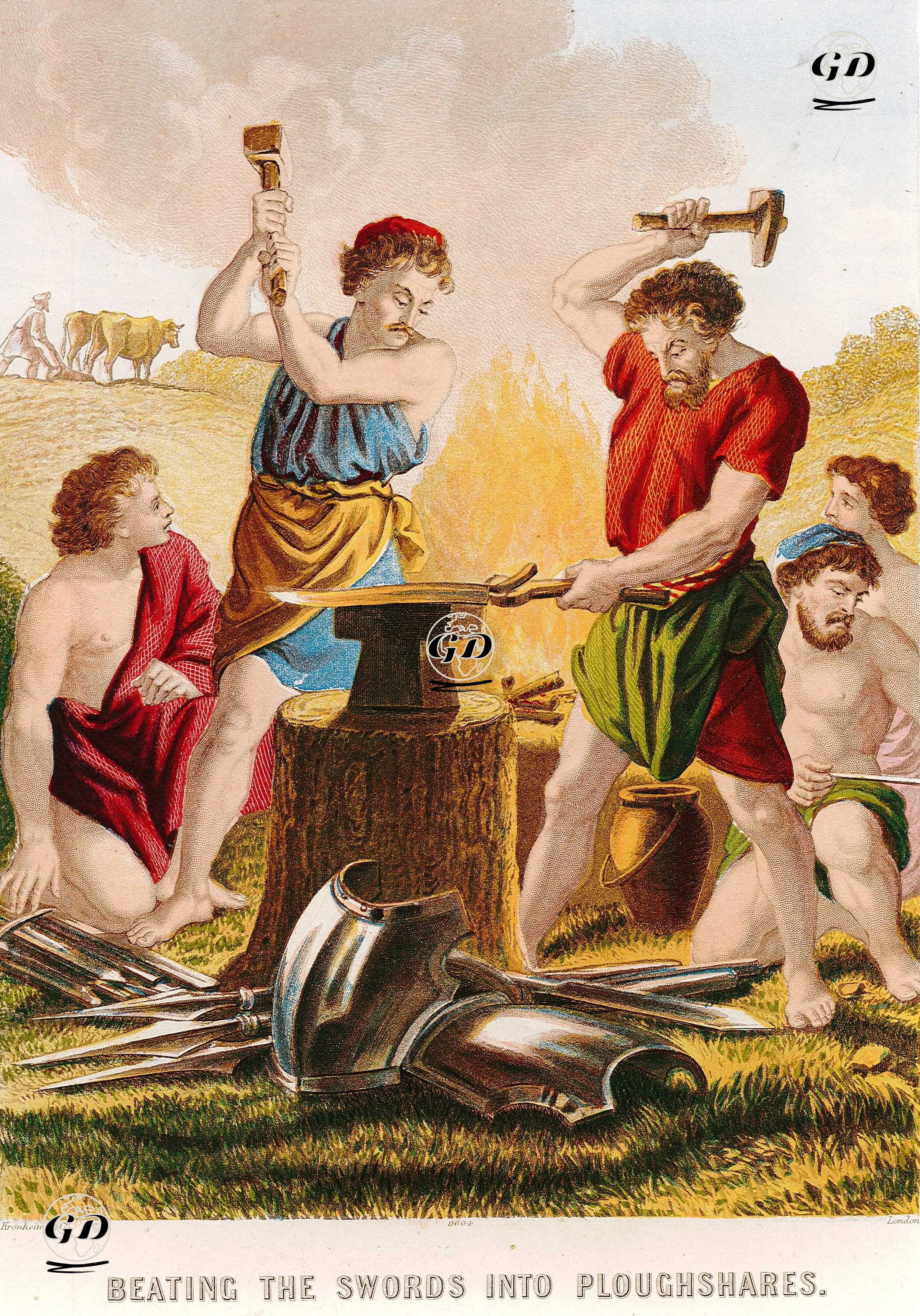 Beating The Swords Into Ploughshares -  - 1860's