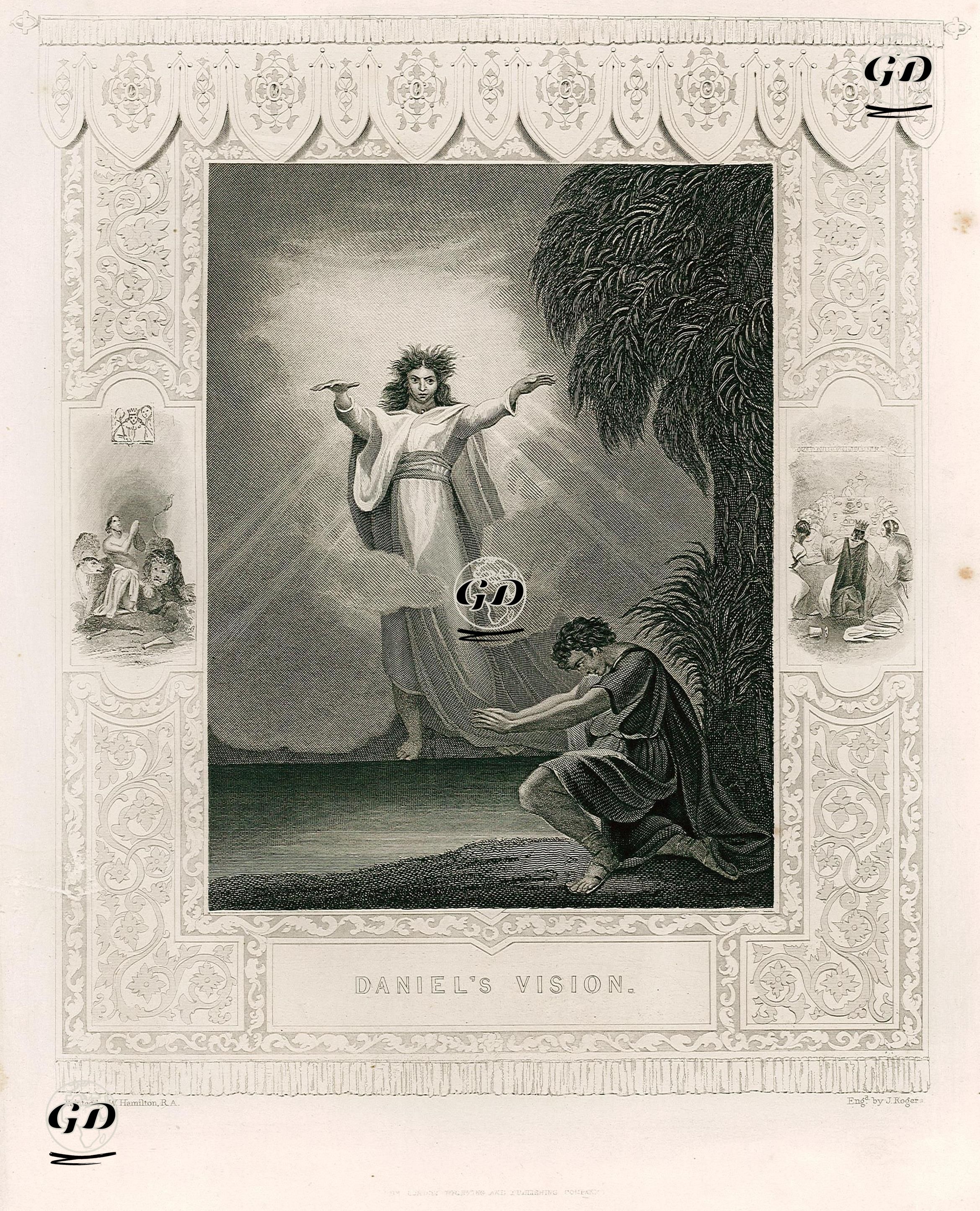Hazreti Danyal'in Düşü - William Hamilton (1751-1801) - 1830's