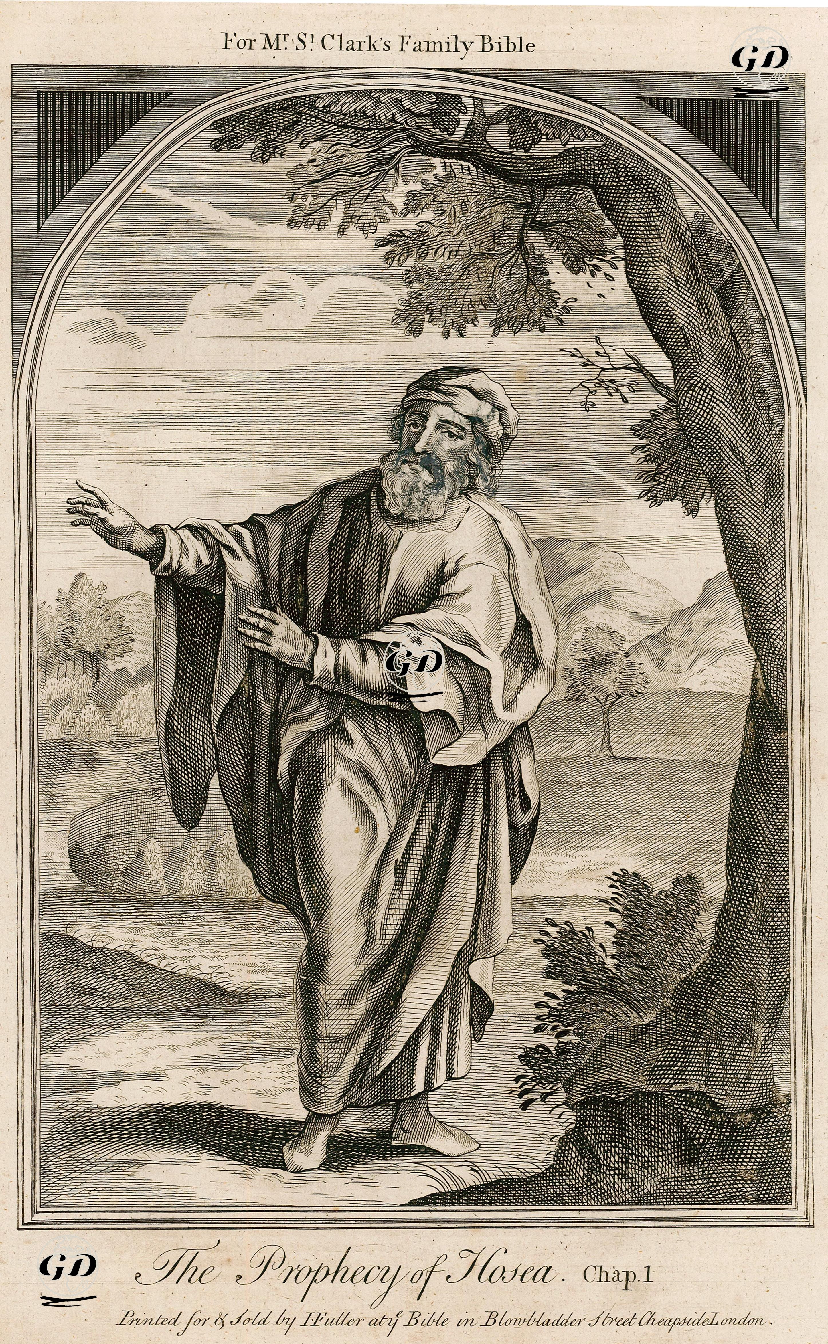 The Prophecy Of Hosea, Chap.1. -  - 1750's