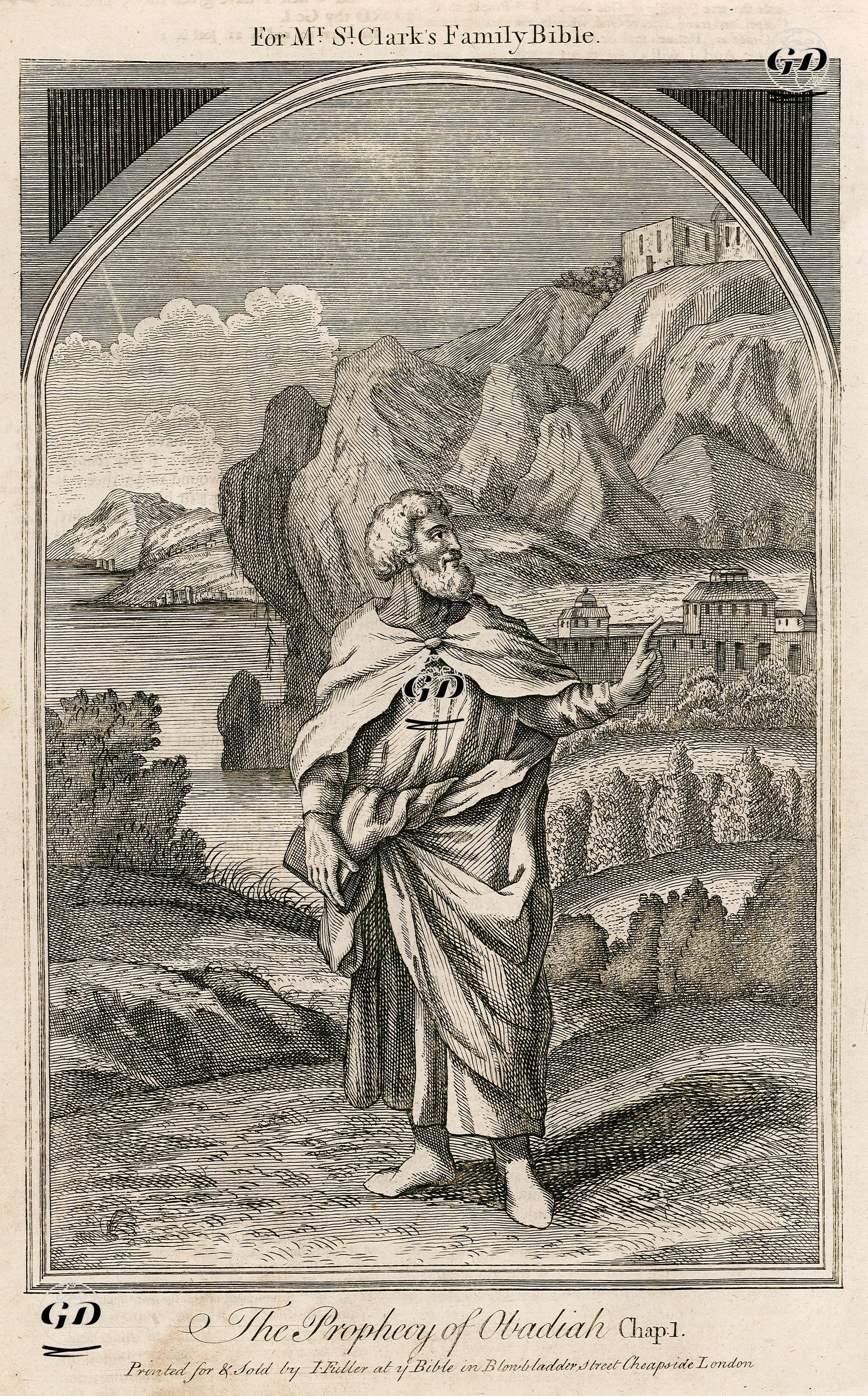 The Prophecy Of Obadiah, Chap.1. -  - 1750's
