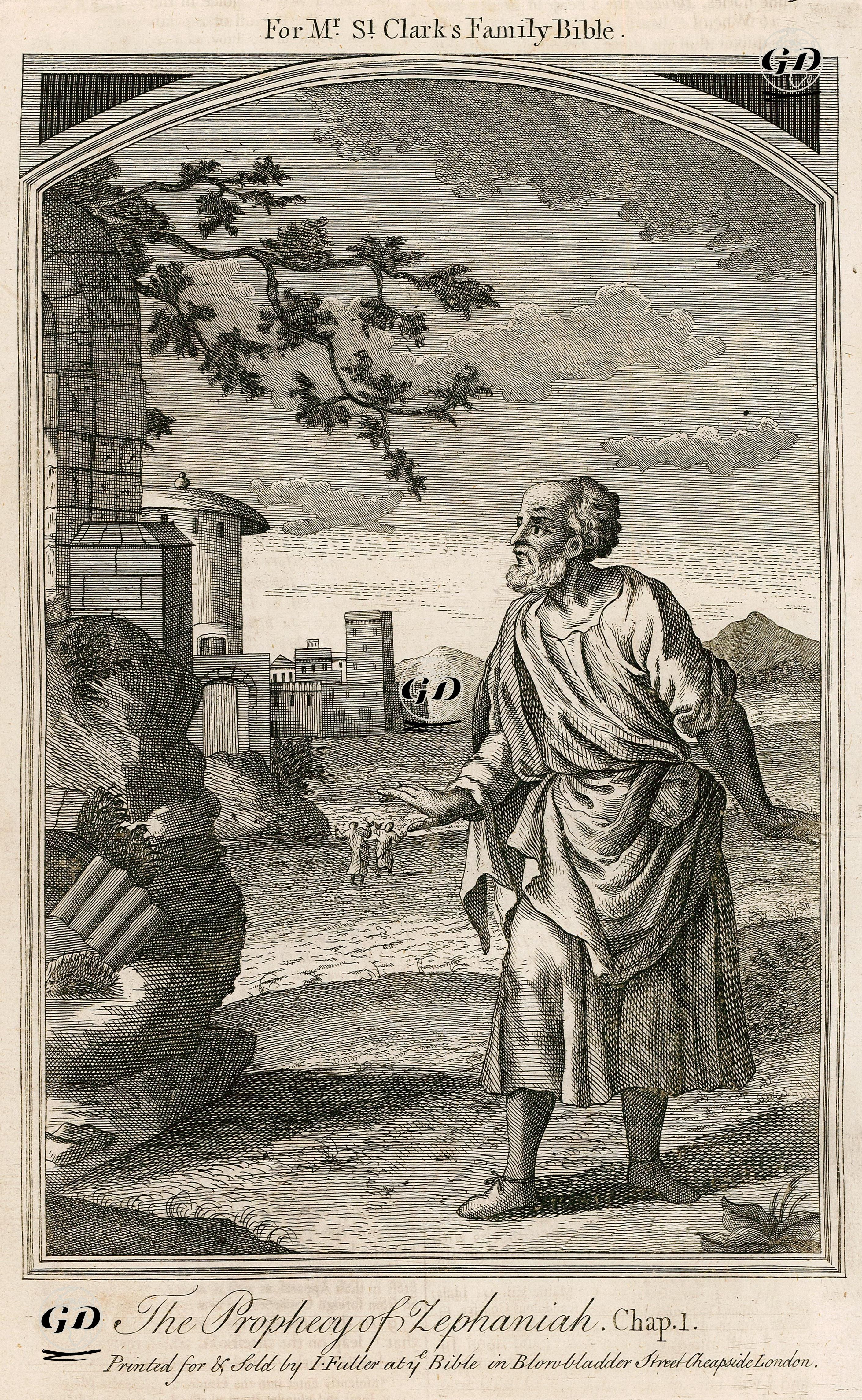 The Prophecy Of Zephaniah, Chap.1. -  - 1750's
