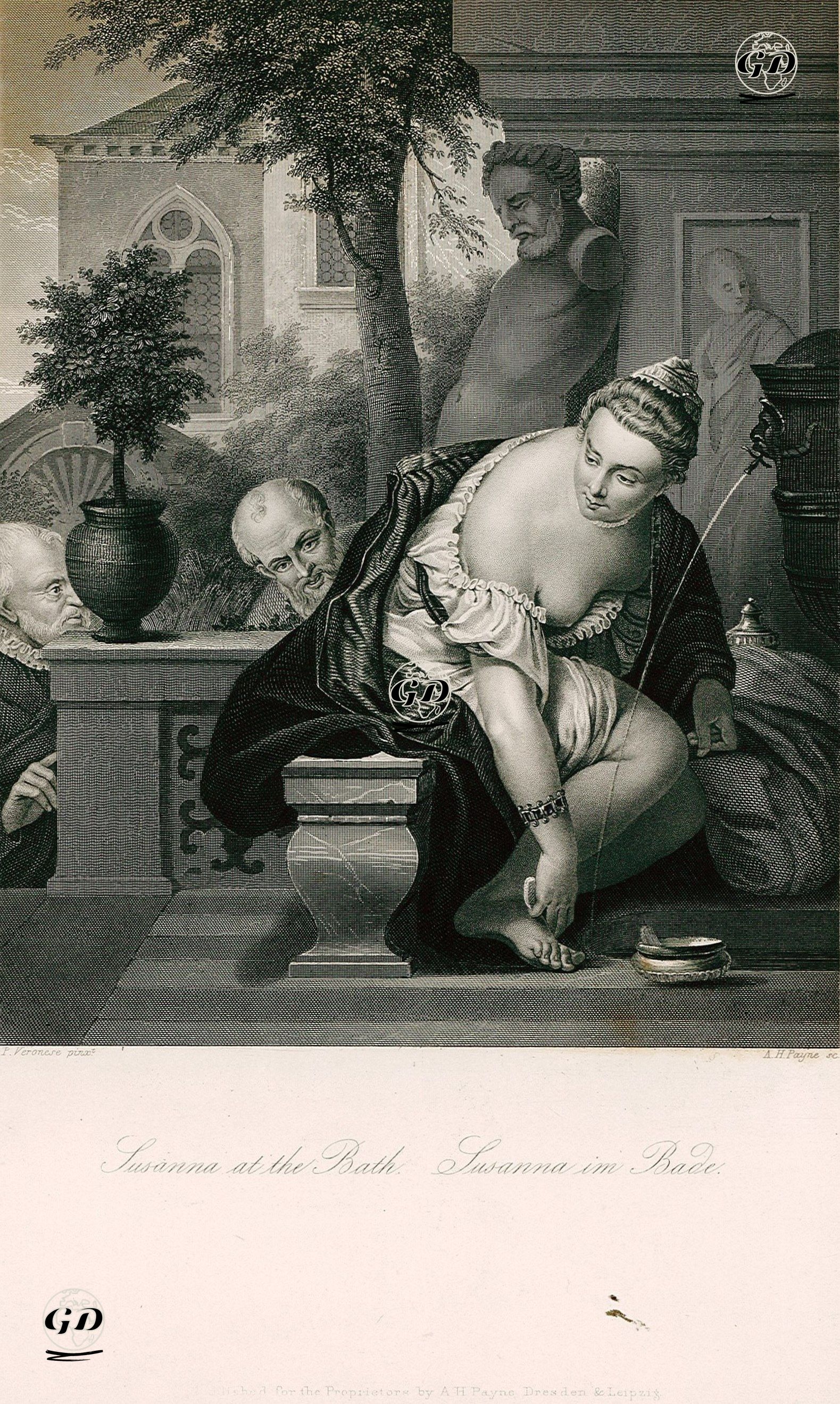 Susanna Banyoda - Paolo Veronese (1528-1588) - 1850