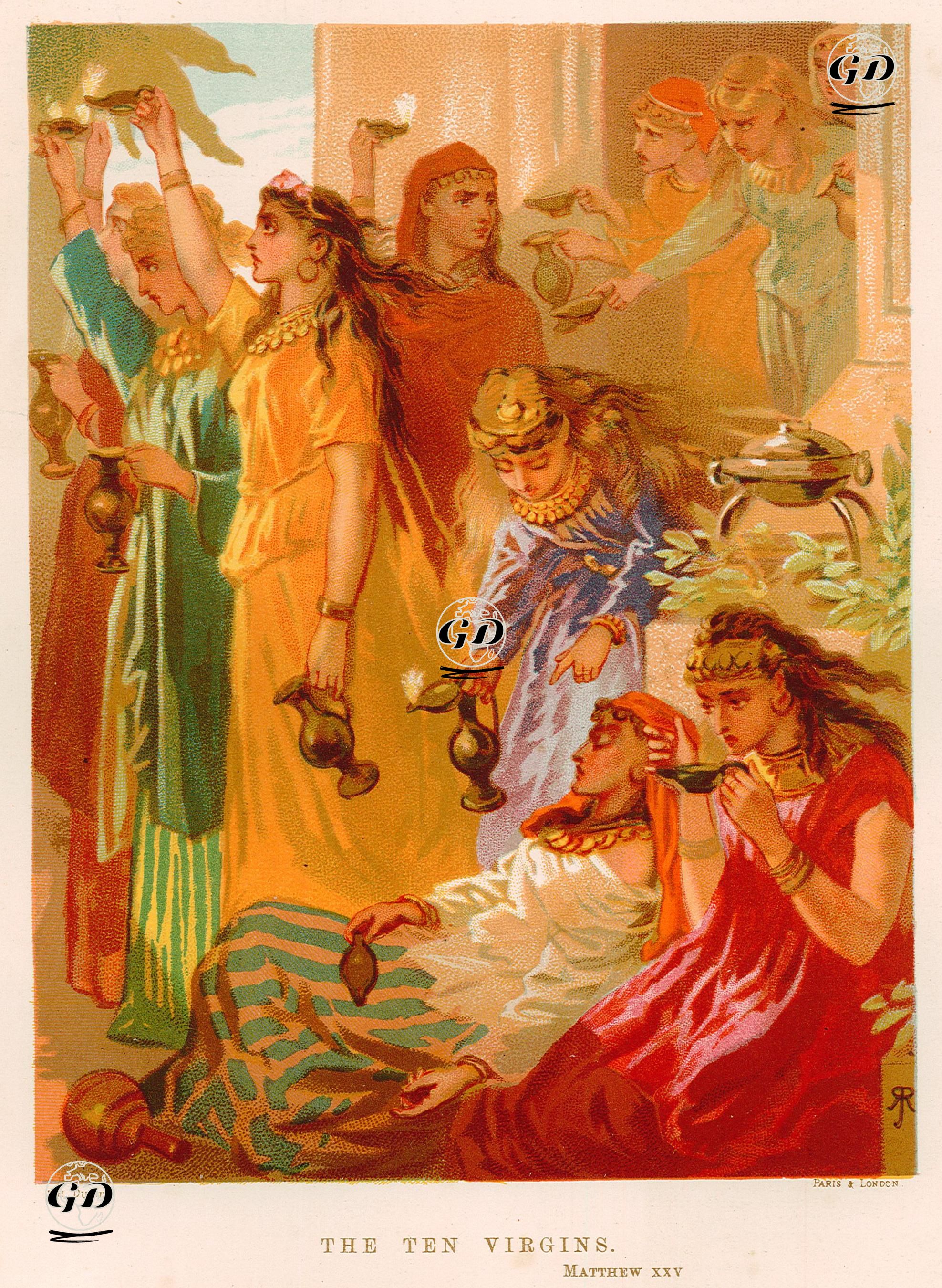 The Ten Virgins, Matthew XXV. -  - 1880's
