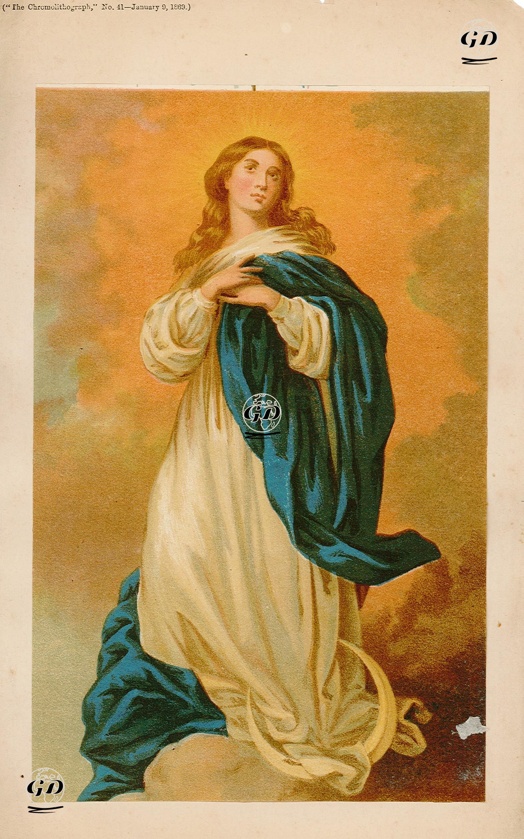 Conception - Bartolome Esteban Morillo (1617-1682) - 1869