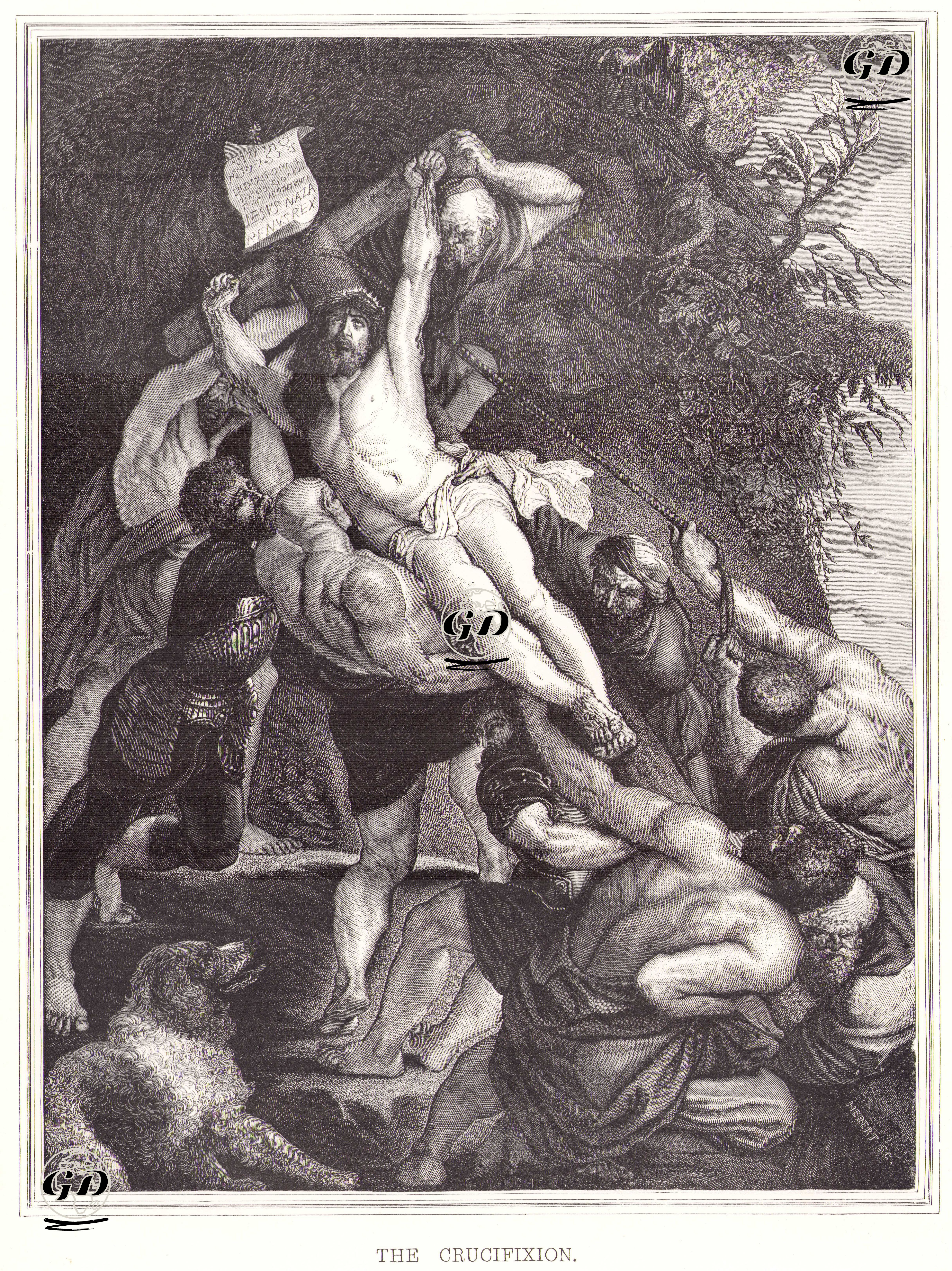 Hazreti İsanın Çarmıha Gerilmesi - Peter Paul Rubens(1577-1640) - 1862