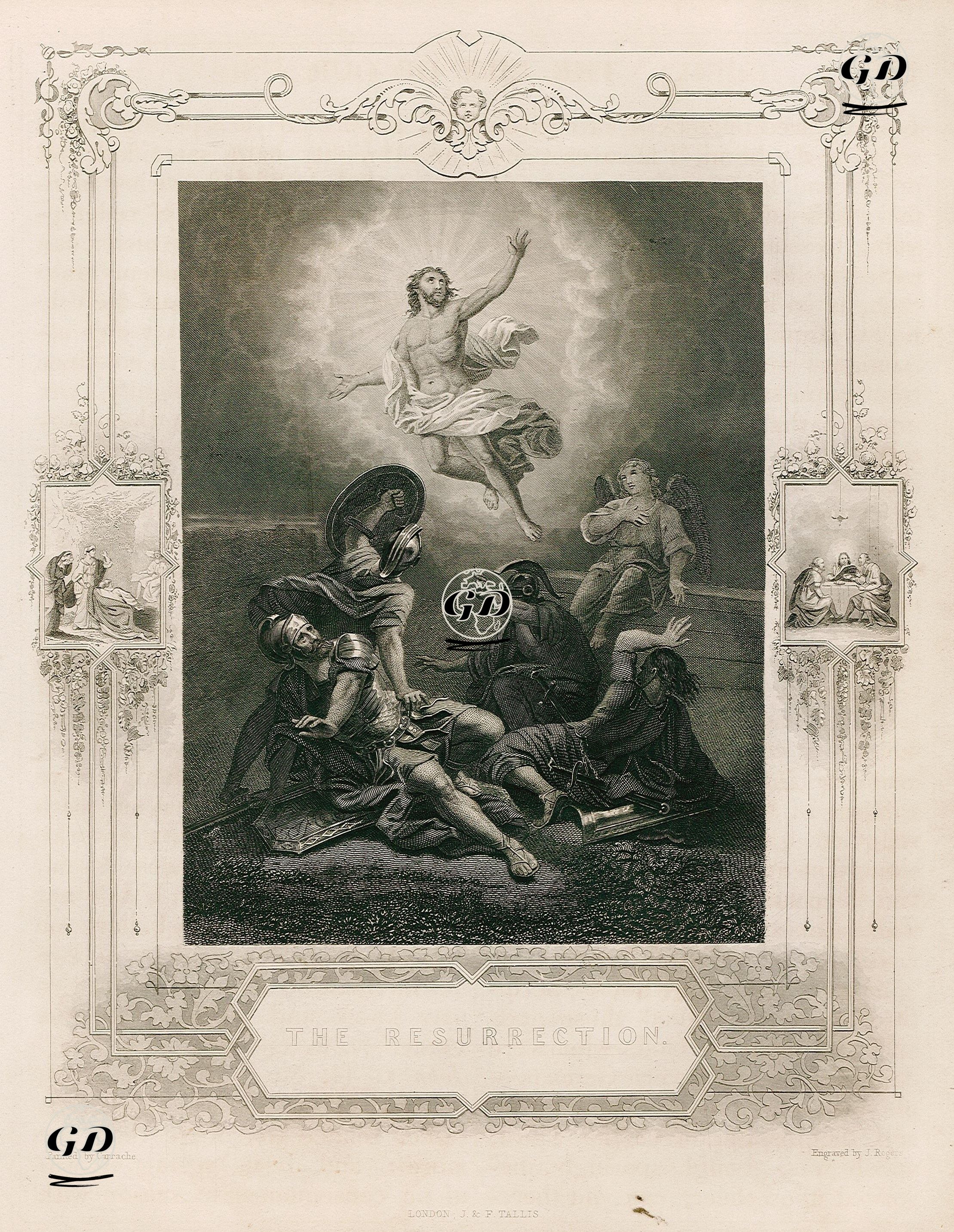 The Resurrection - Carrache - 1845