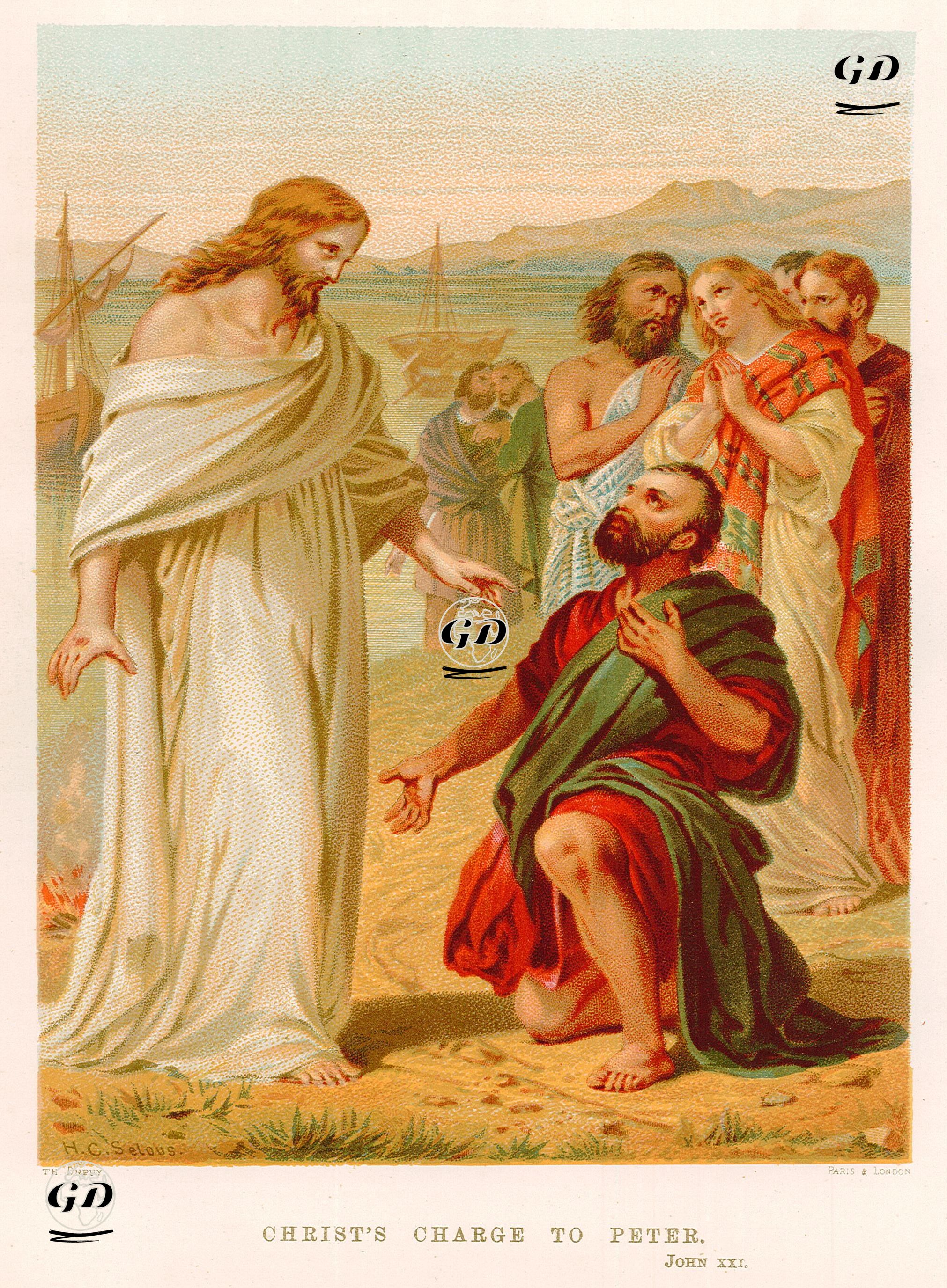Christ's Charge To Peter -  - 1880's