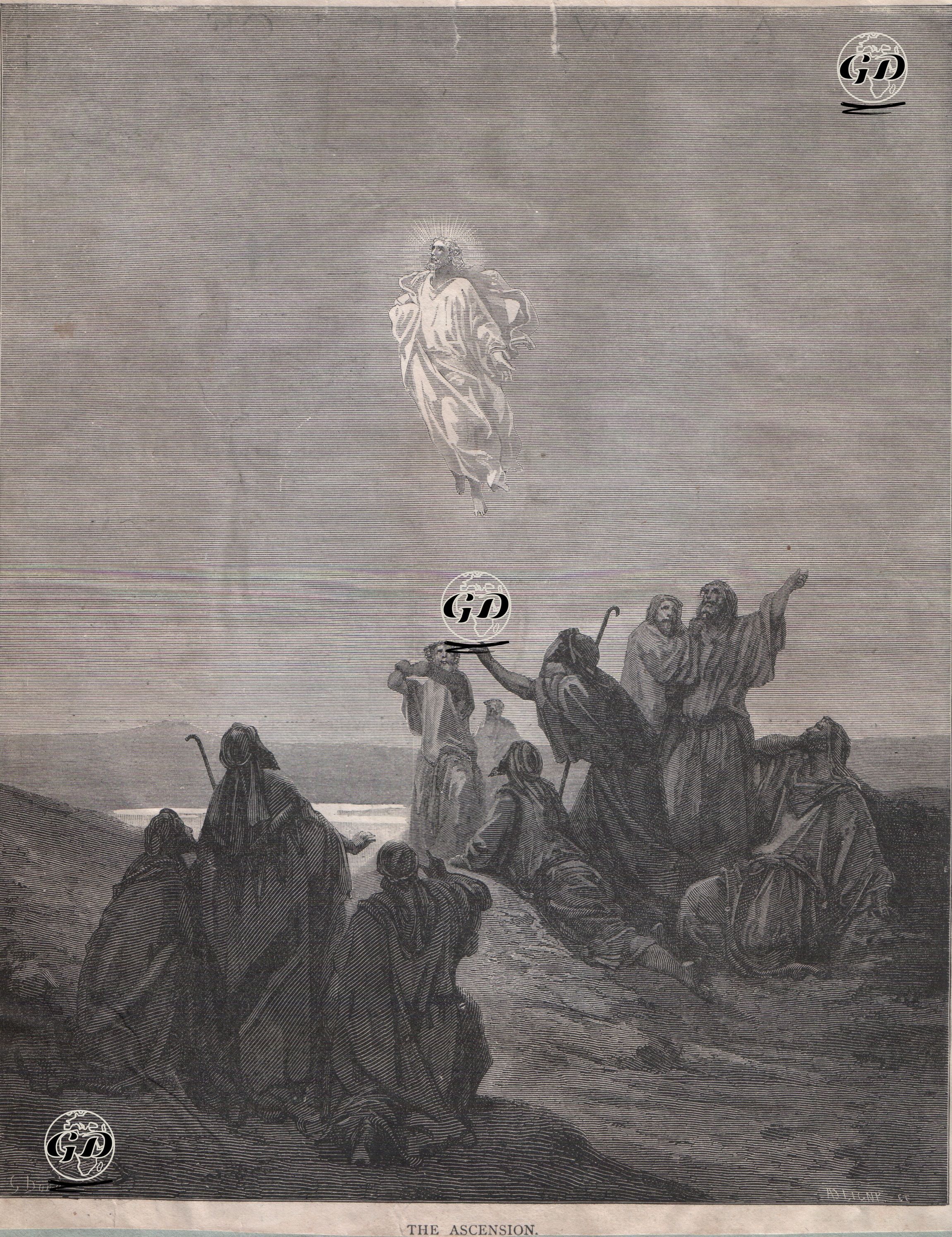 The Ascension - Gustave Dore (1832-1883) - 1860's