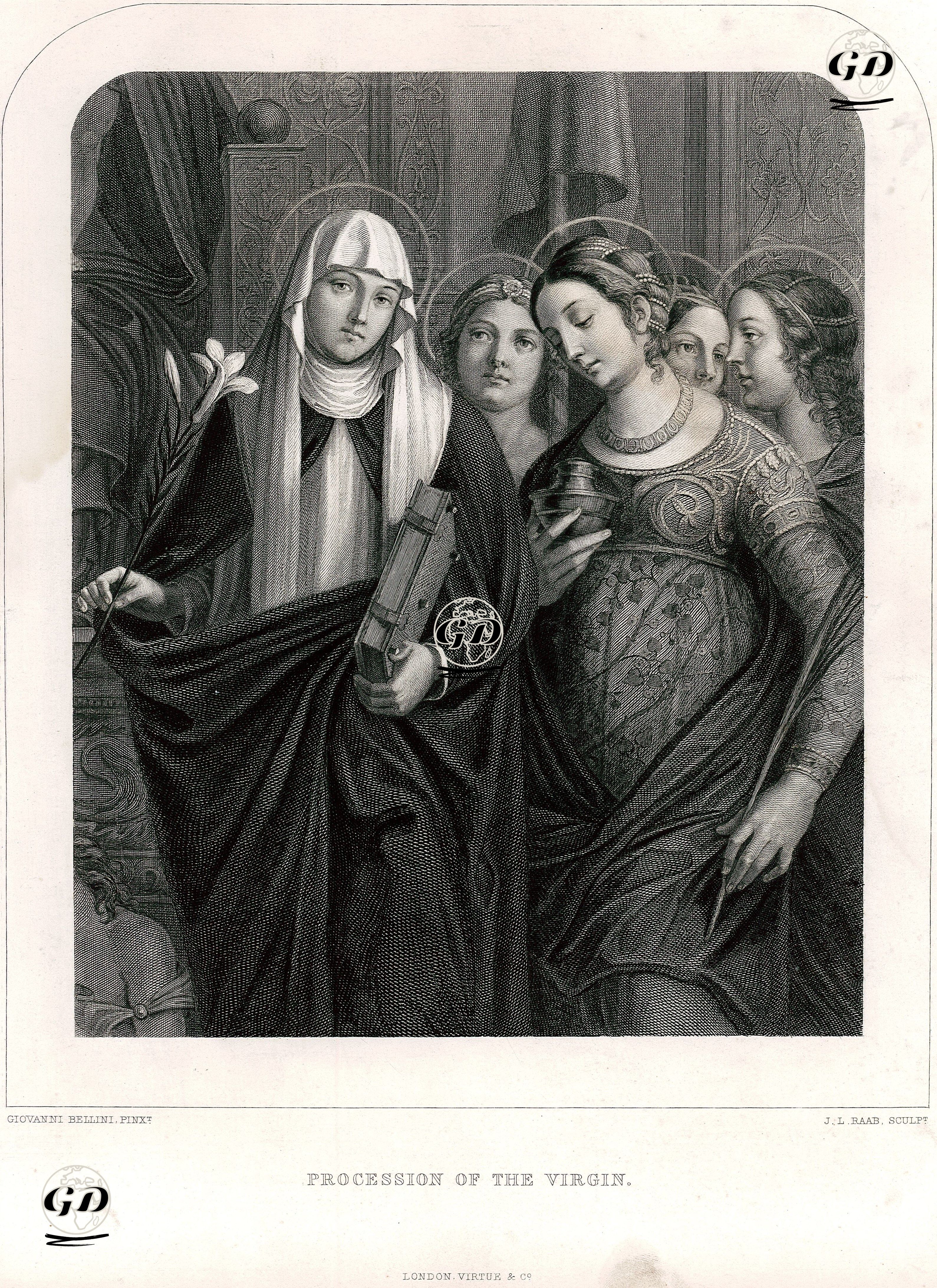 Bakire Alayı - Giovanni Bellini (1431-1516) - 1850's