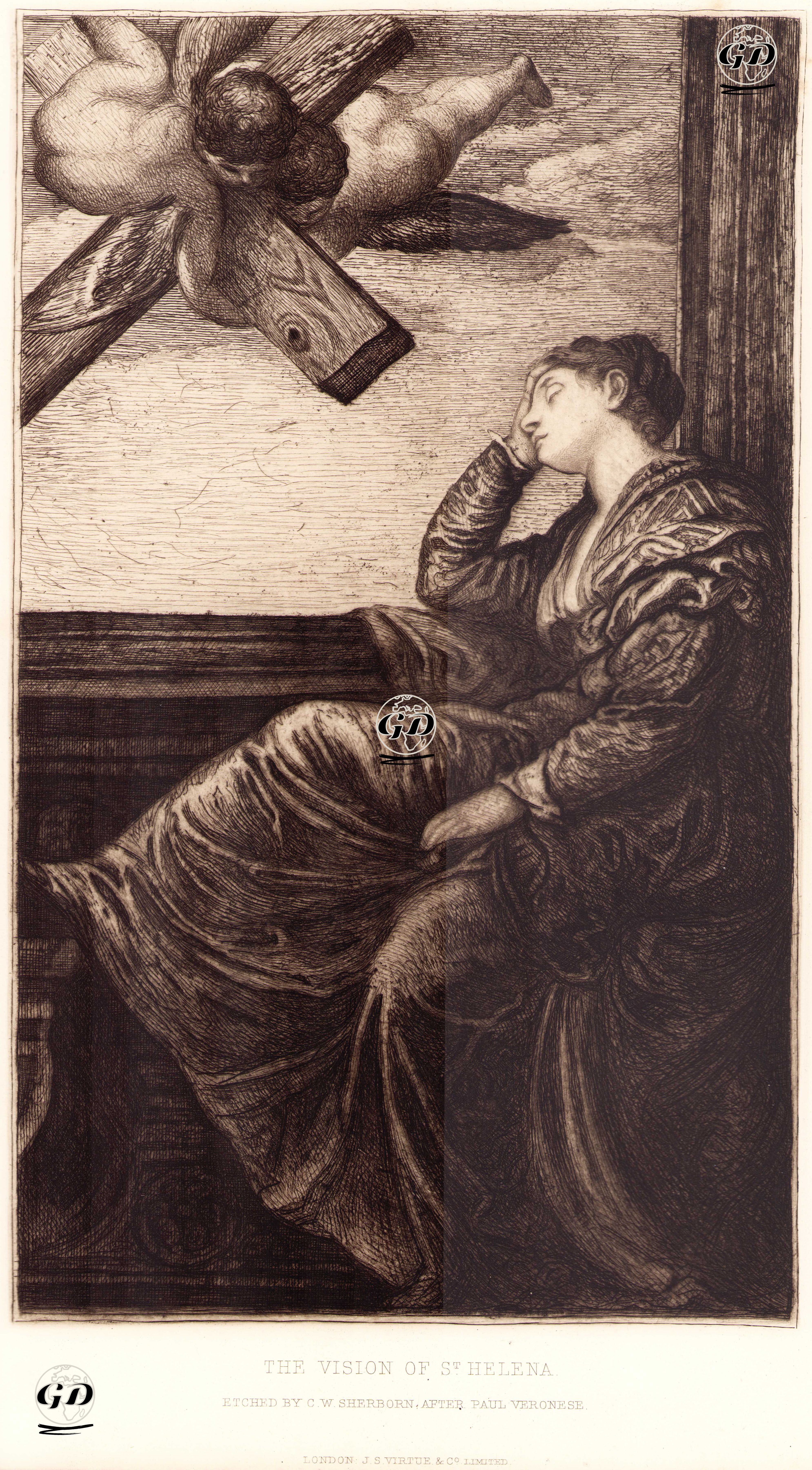 Saint Helena'nın Rüyası - Paolo Veronese (1528-1588) - 1884