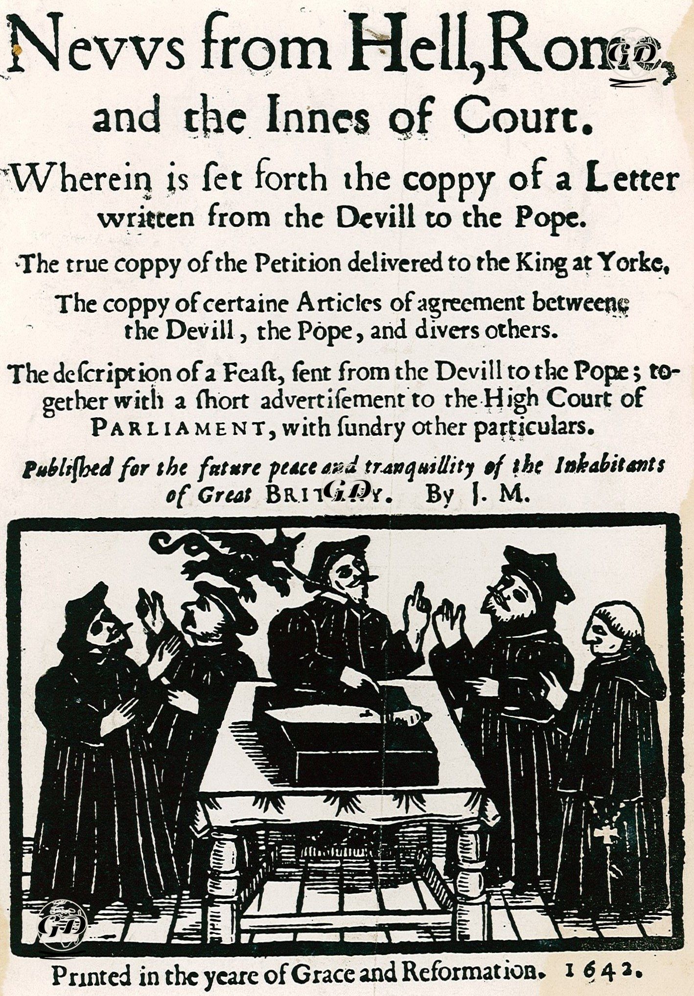 Cehennemden Papa'ya Mesaj - John Milton(1608-1674) - 1642