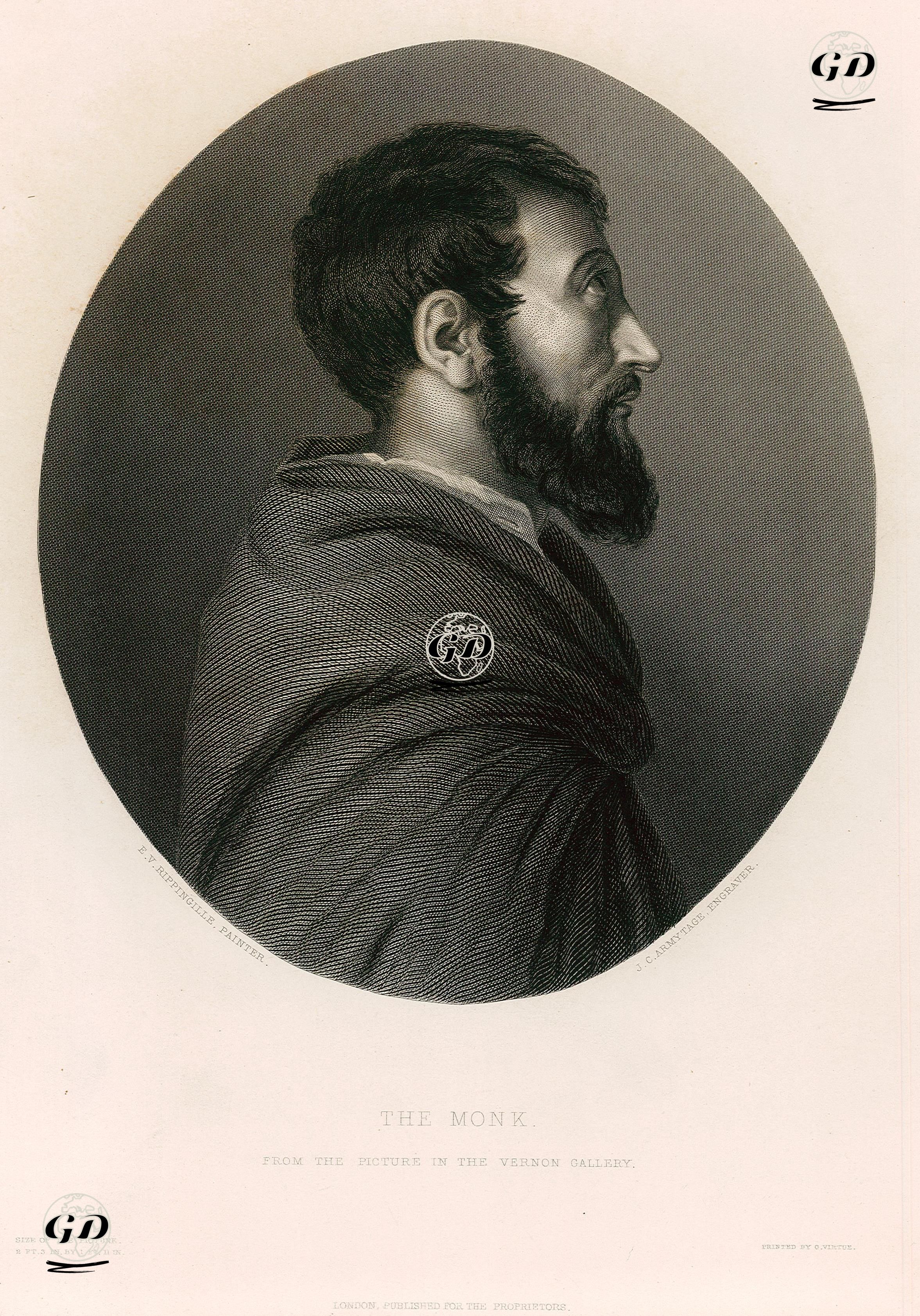 Rahip - Edward Villiers Rippingille (1798-1859) - 1855