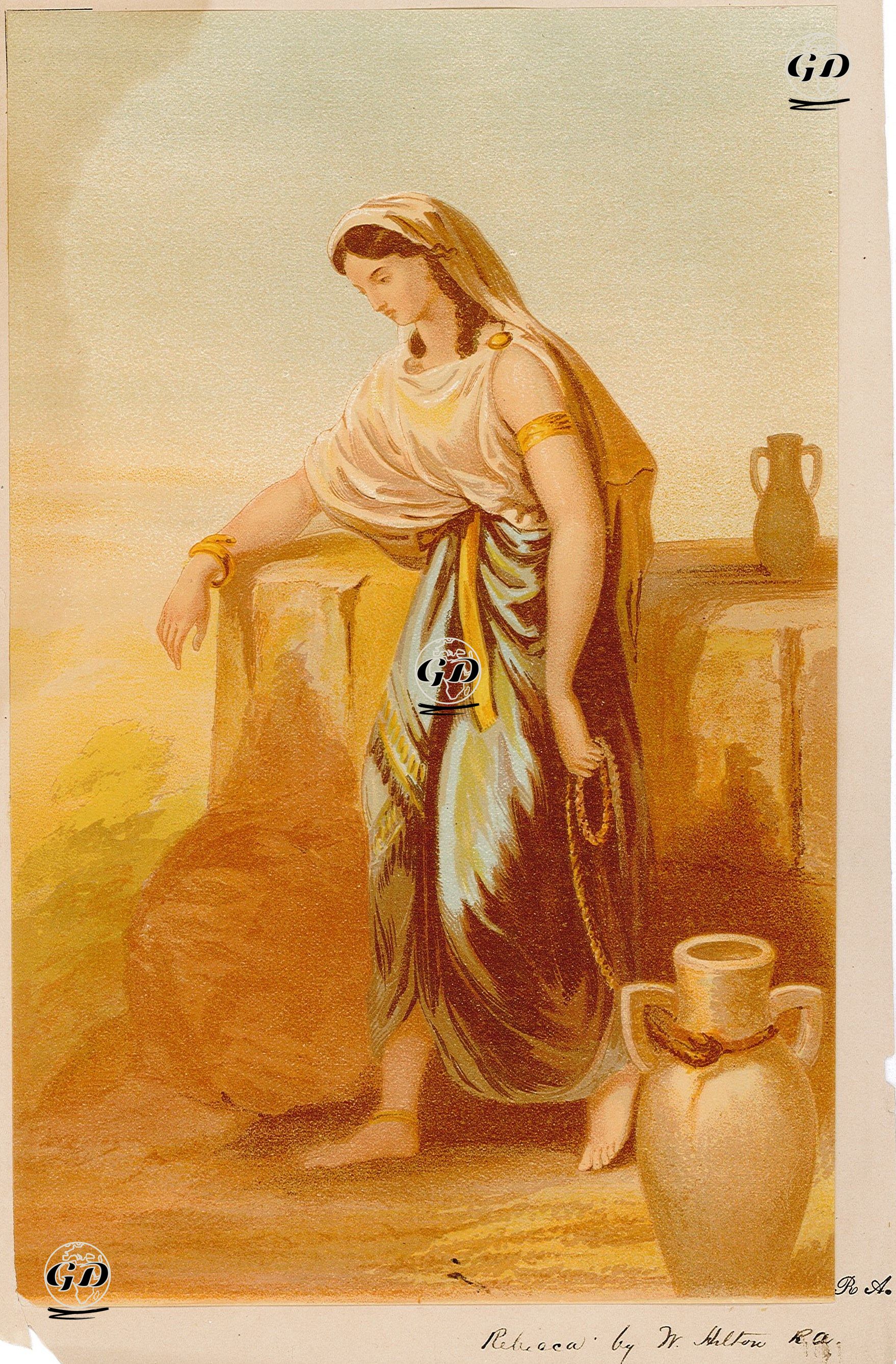 Rebekah  - William Hilton (1786-1839) - 1868