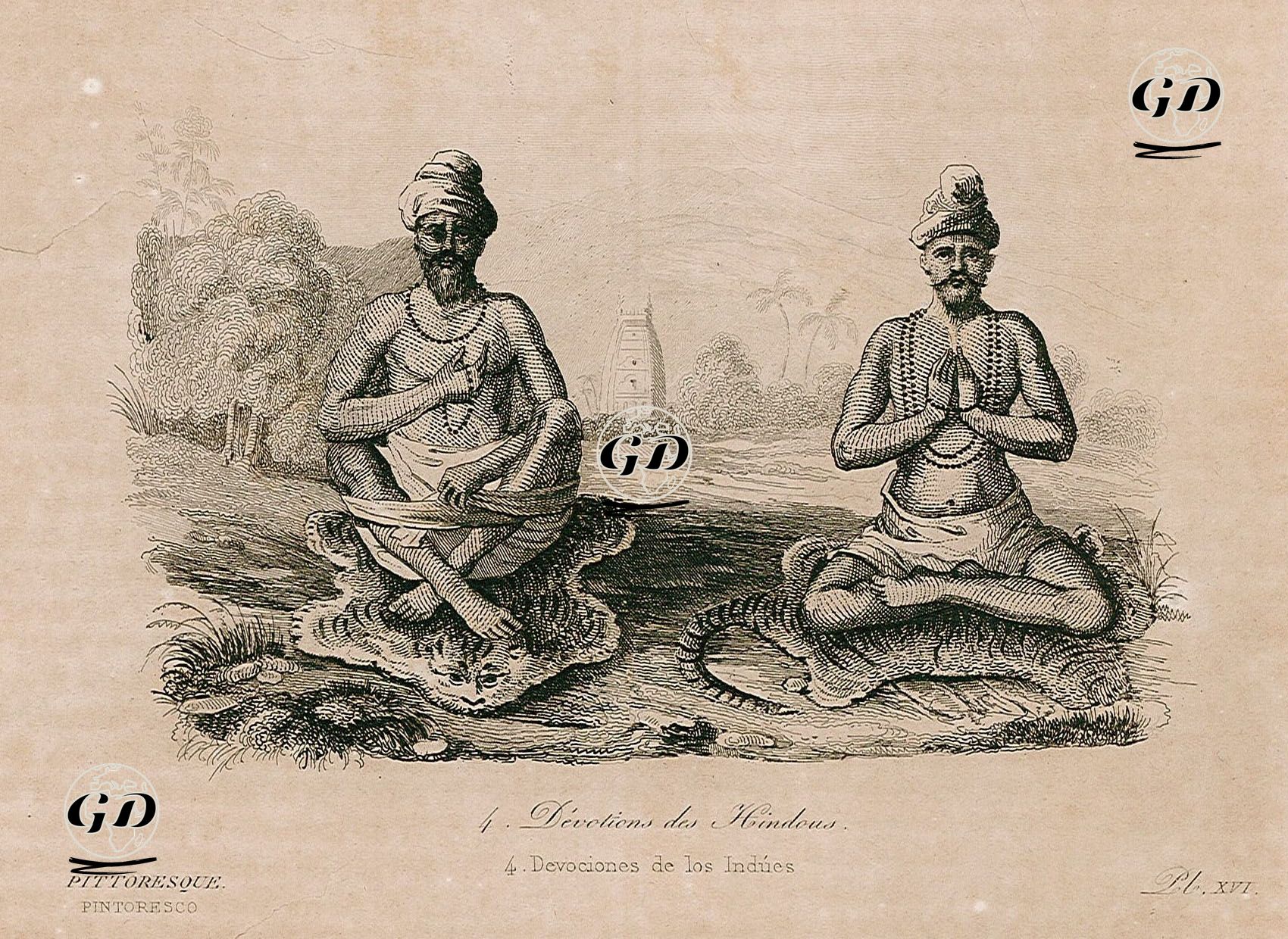 Hindu İbadeti -  - 1834