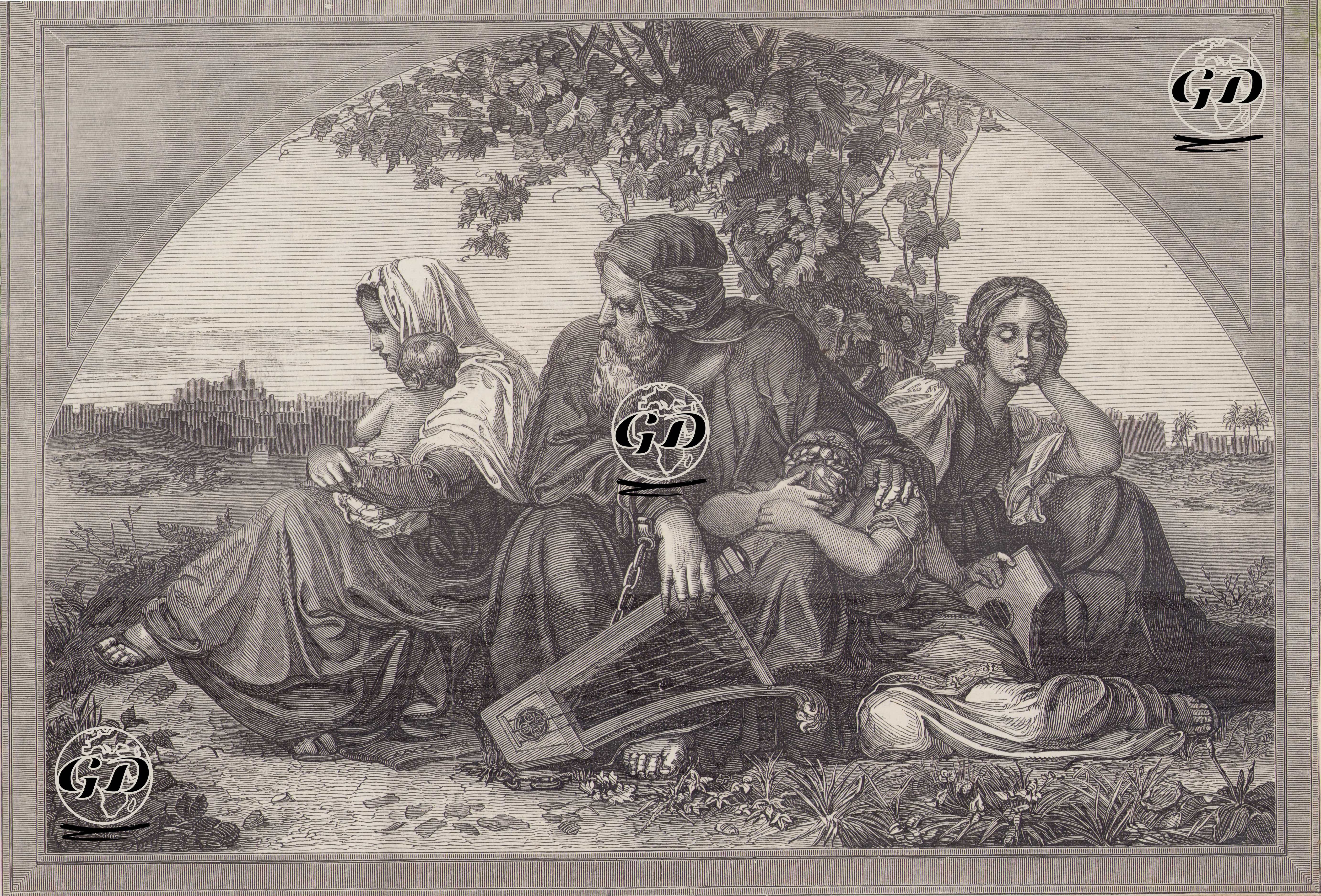 Babil'de Tutsak Olan Yahudiler -  - 1850's-1870's