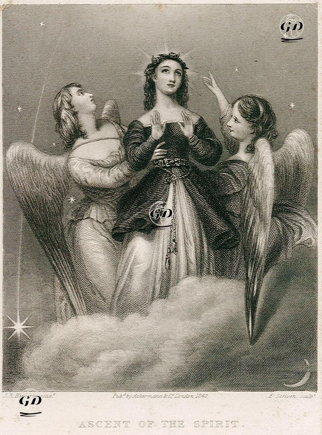 Ascent Of The Spirit - John Rogers Herbert (1810-1890) - 1840