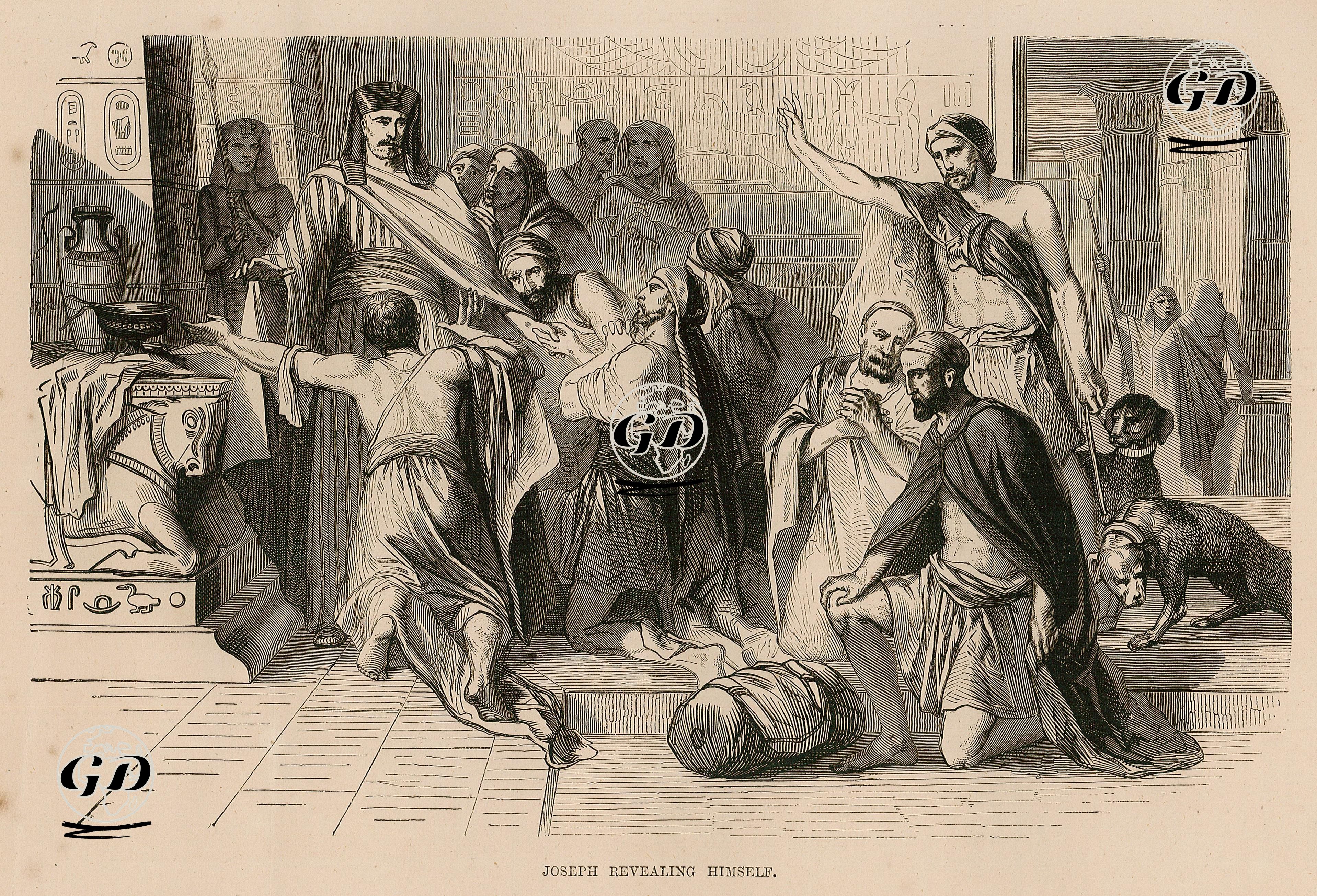 Joseph Revealing Himself -  - 1860's