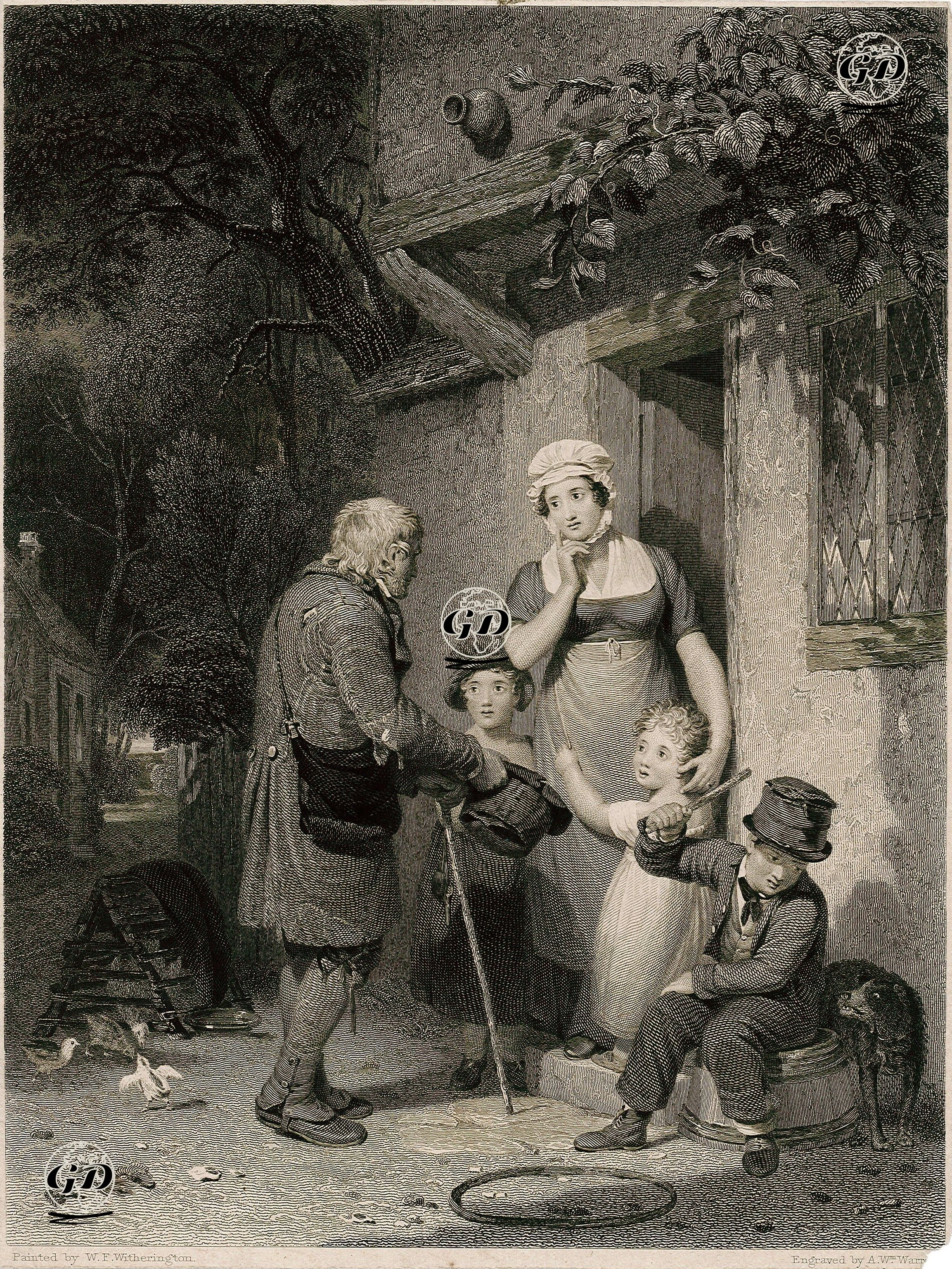Dilencinin Talebi - William Frederick Yeames (1835-1918) - 1828