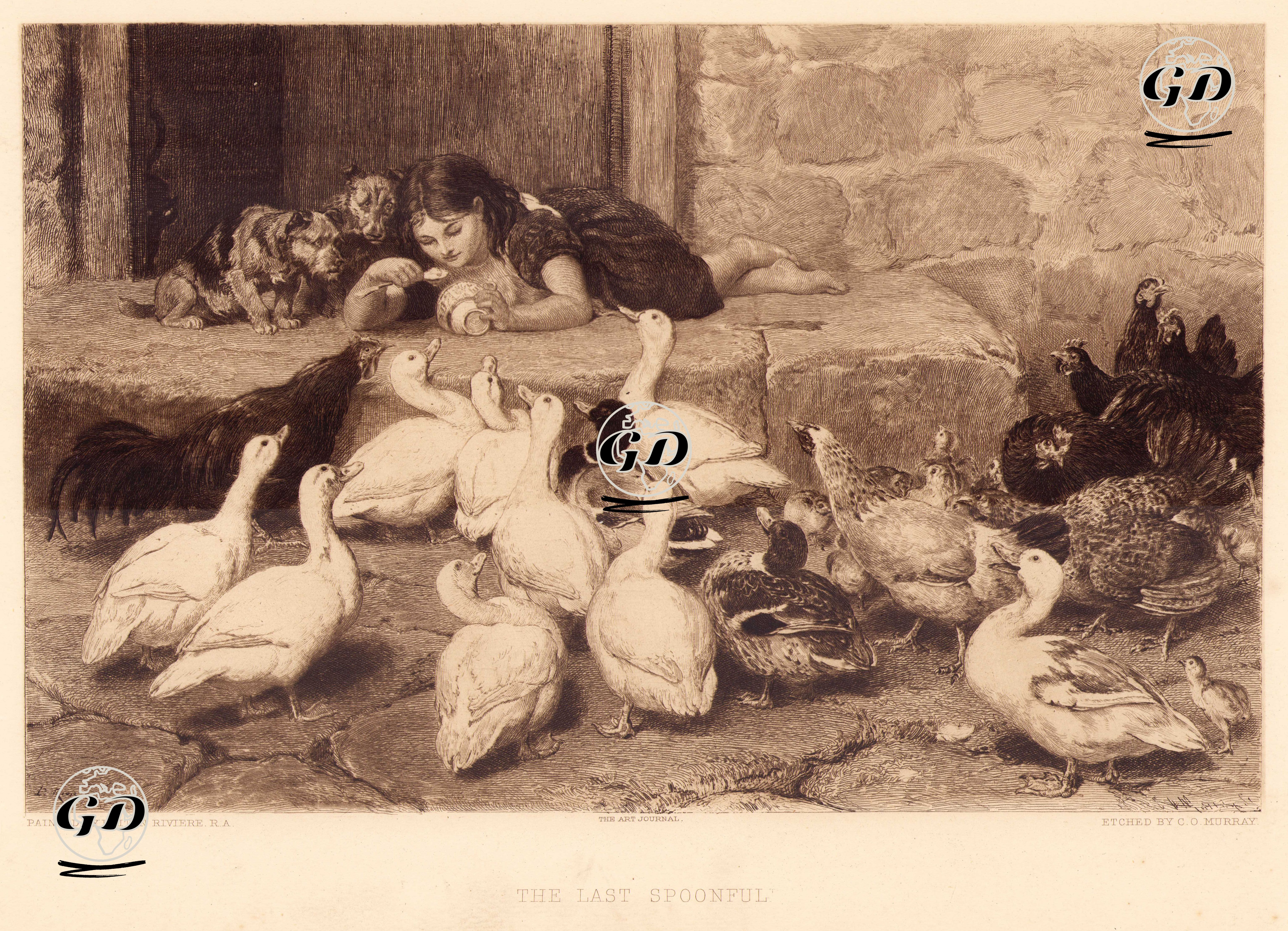 Son Kaşık - Briton Riviere (1840-1920) - 1891