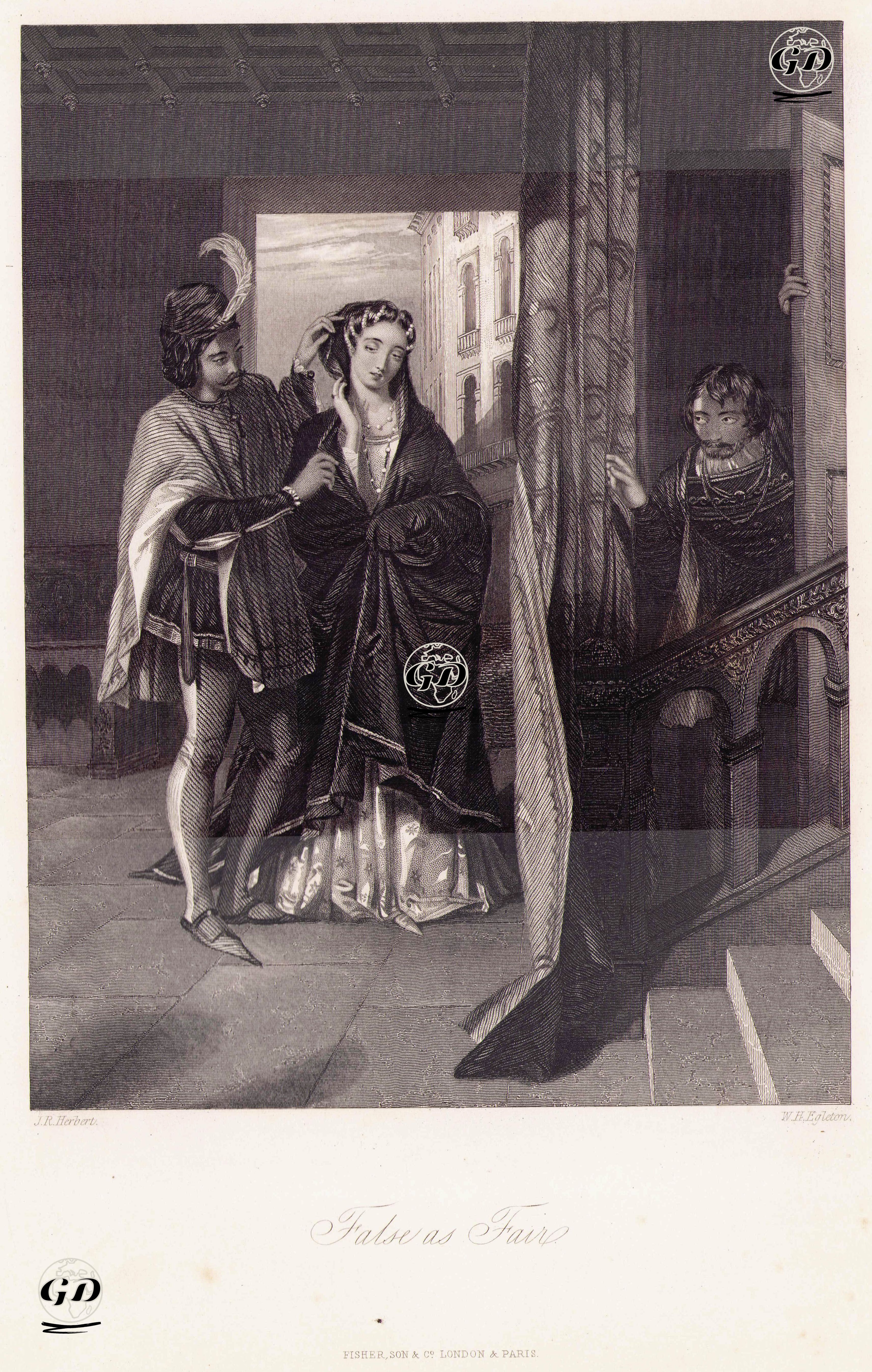 Hatanın Düzeltilmesi - John Rogers Herbert (1810-1890) - 1848