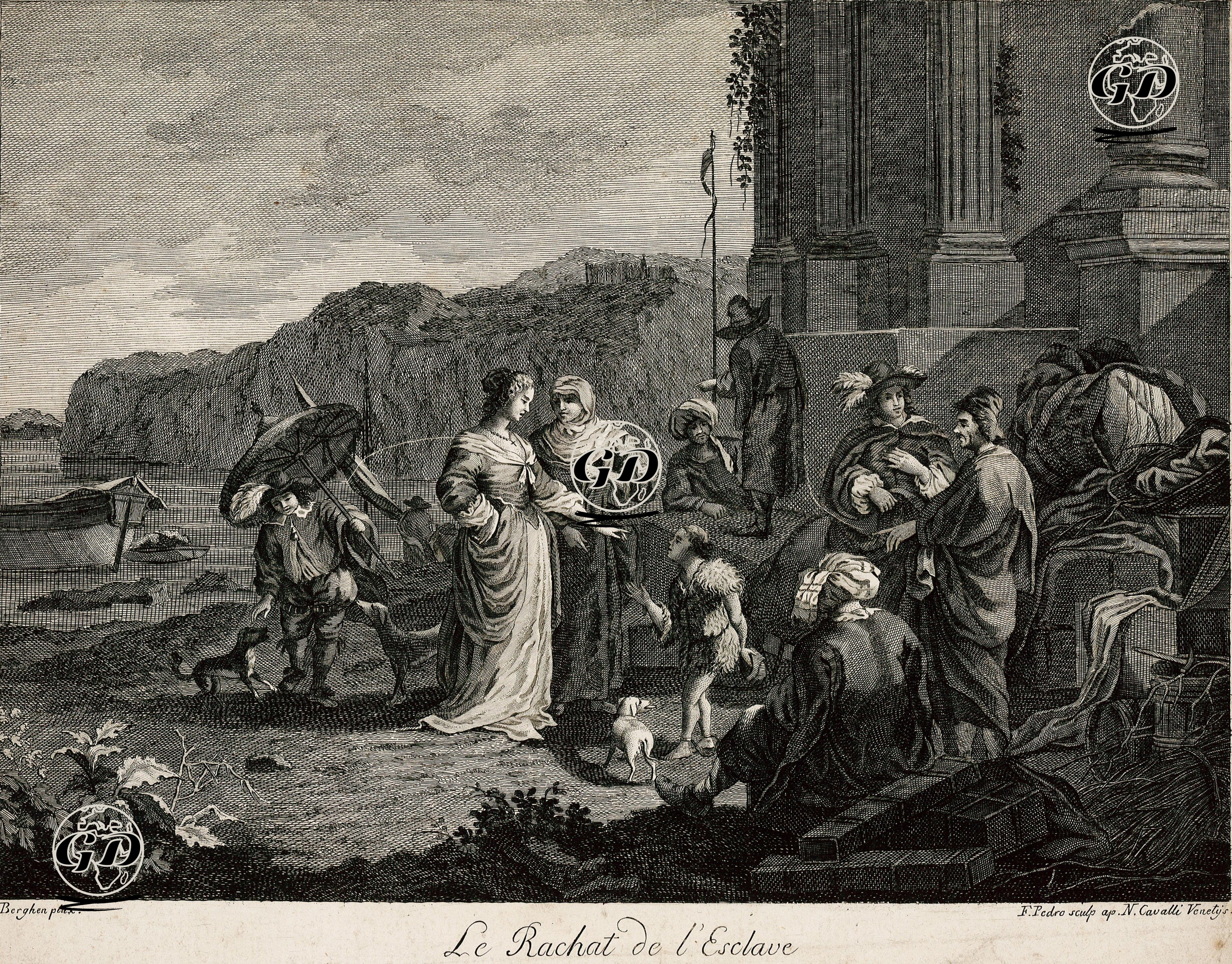 Köle Alımı - Nicolaes Pietersz Berchem (1620-1683) - 1790's