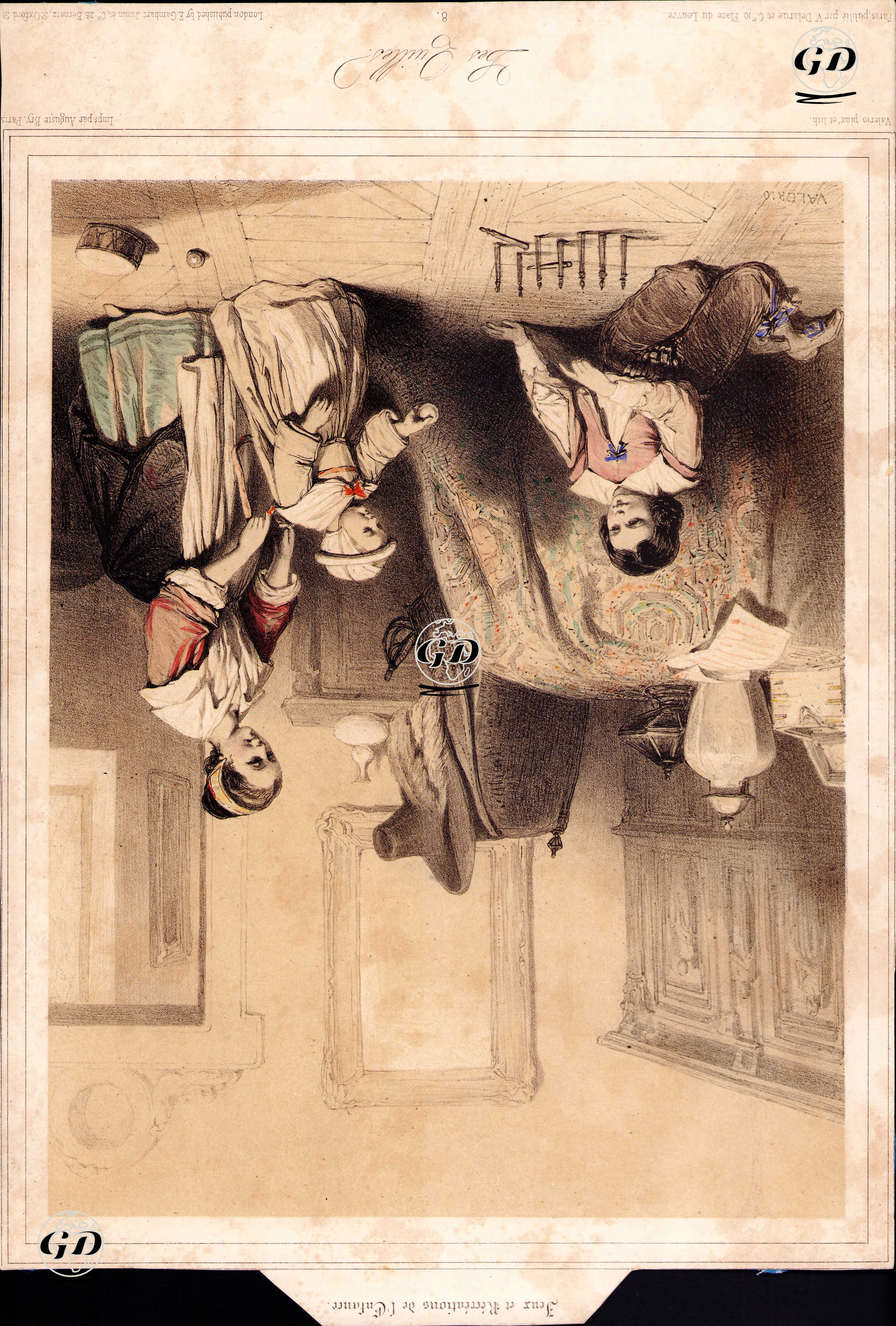 Bowling (Dokuz Kuka Oyunu) - Theodore Valerio (1819-1879) - 1850