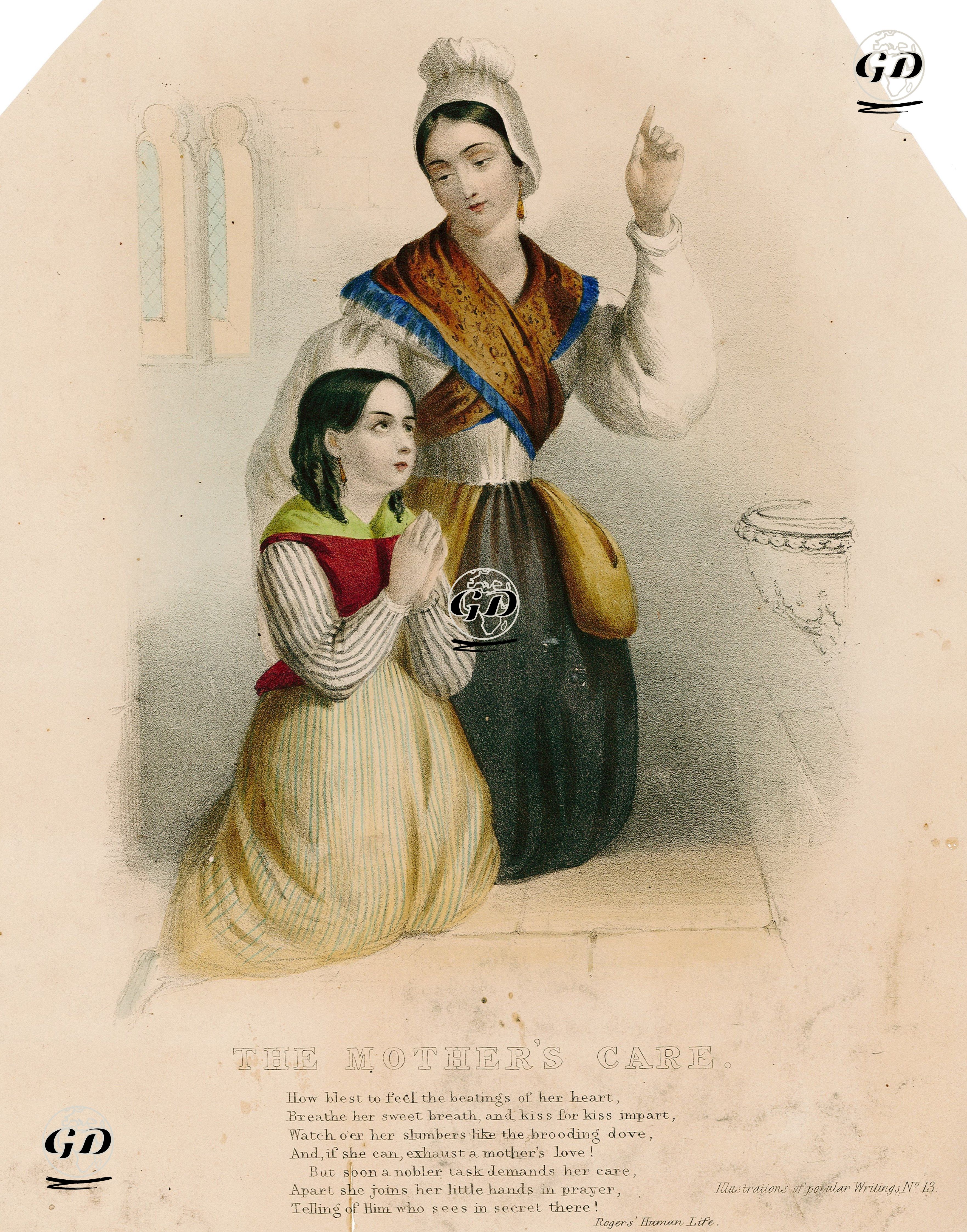 The Mother's Care -  - 1870's-1880's
