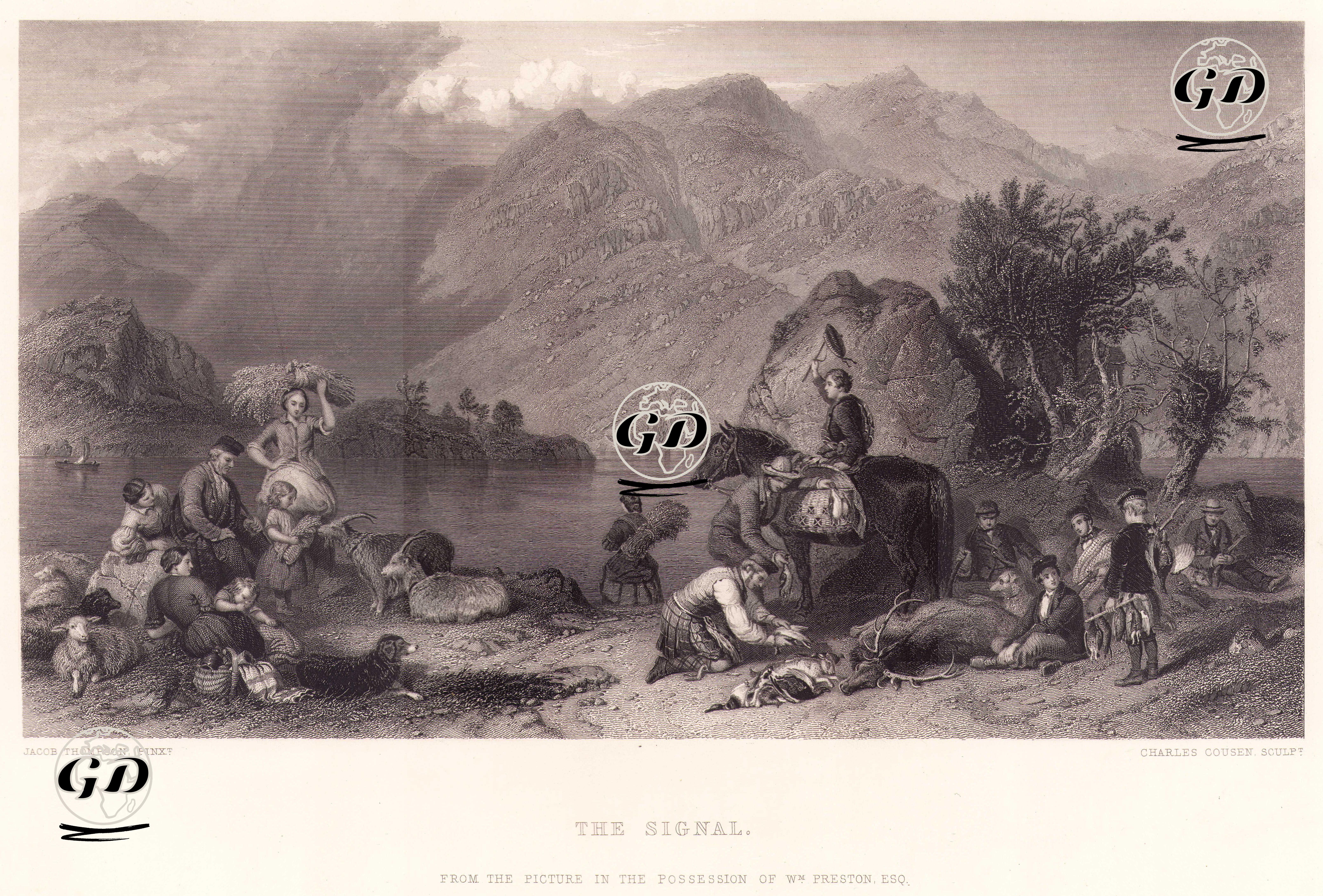 Çağrı - Jacob Thompson (1806-1879) - 1862