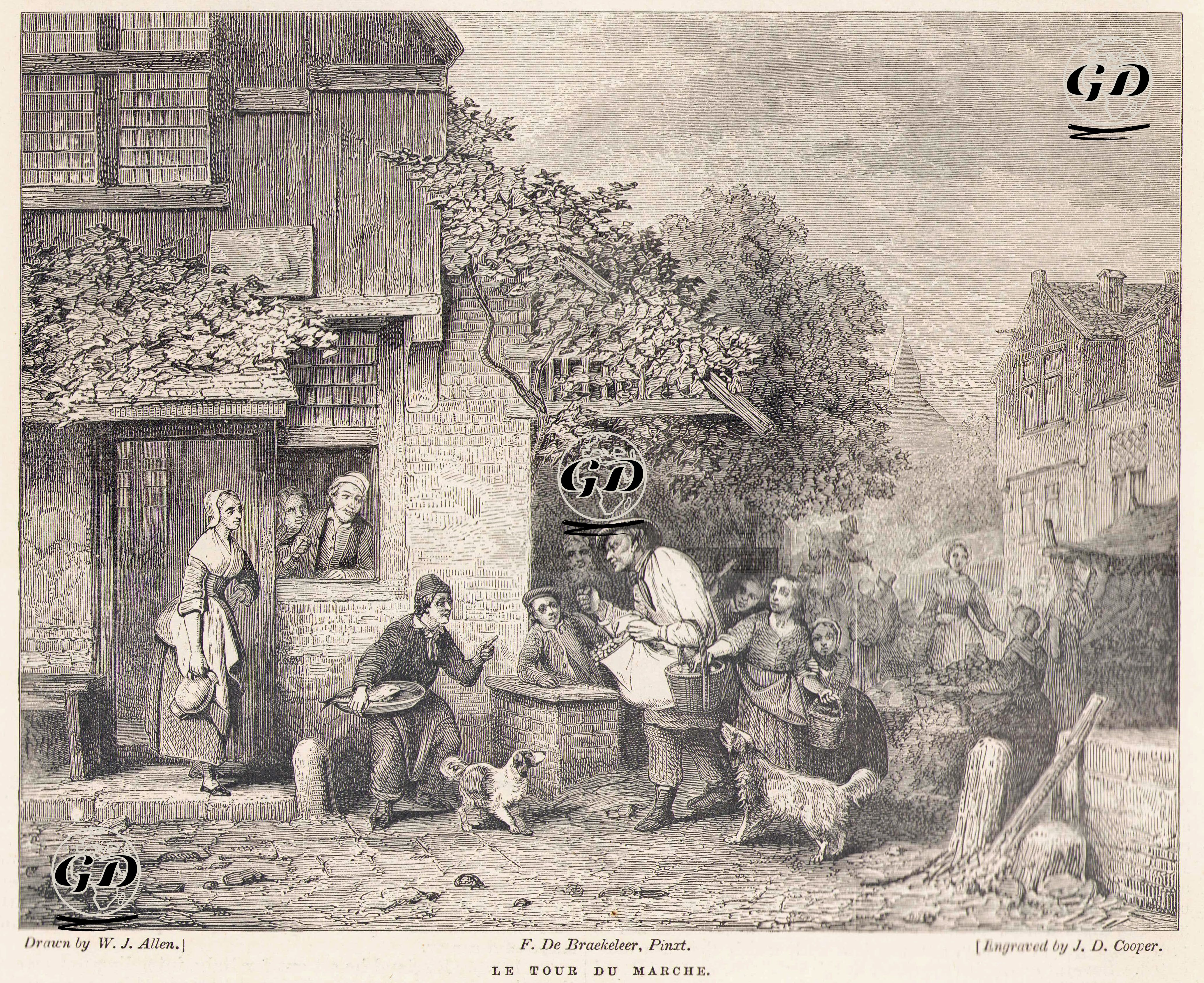Le Tour De Marche - W.J.Allen - 1867