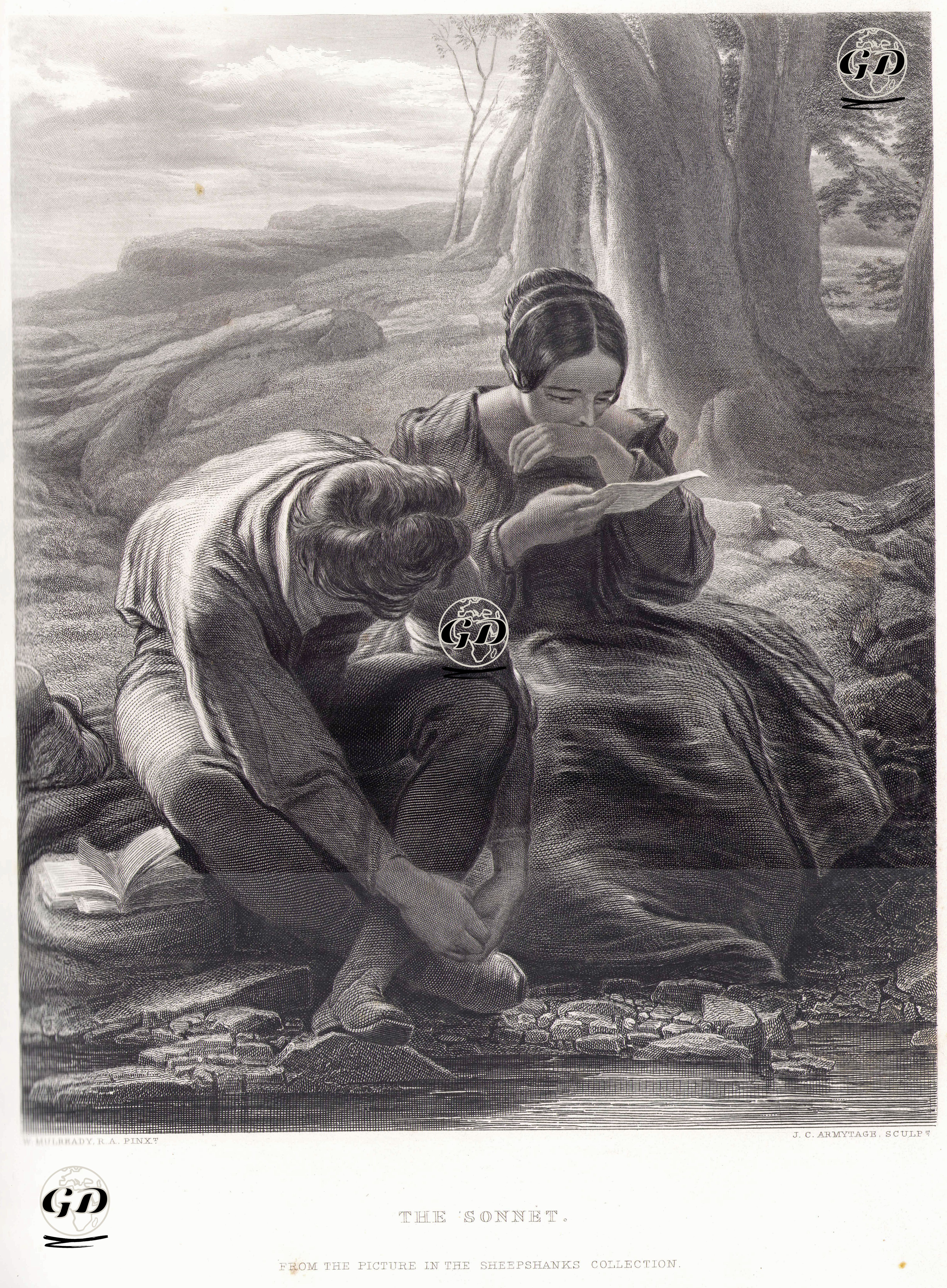 Şiir - William Mulready (1786-1863) - 1876