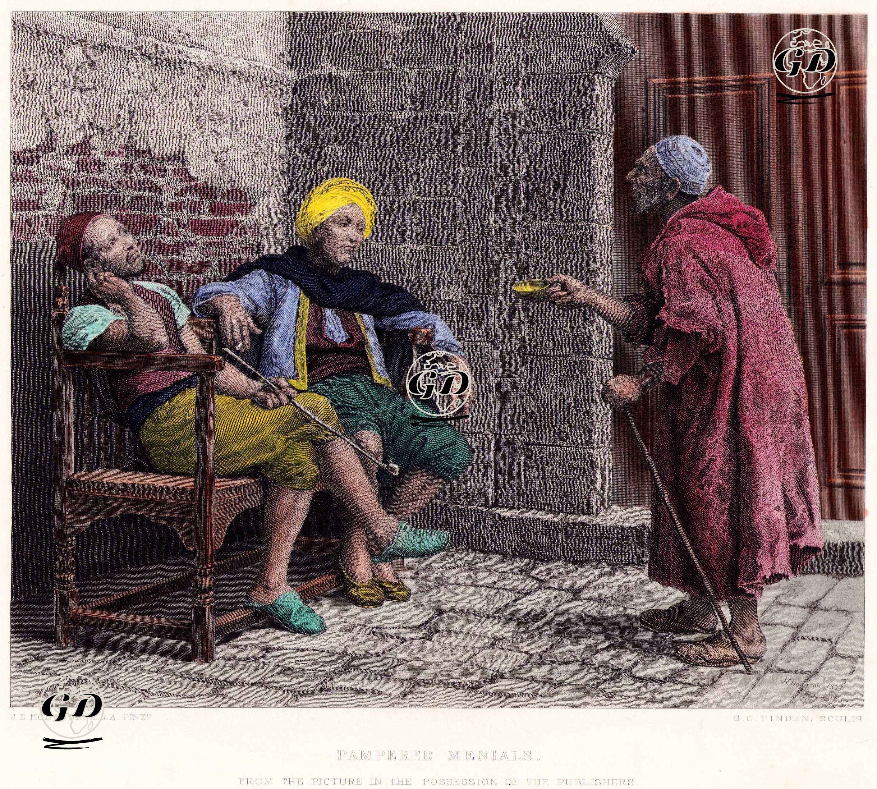 Şımartılmış Hizmetkarlar - John Evan Hodgson (1831-1895) - 1879