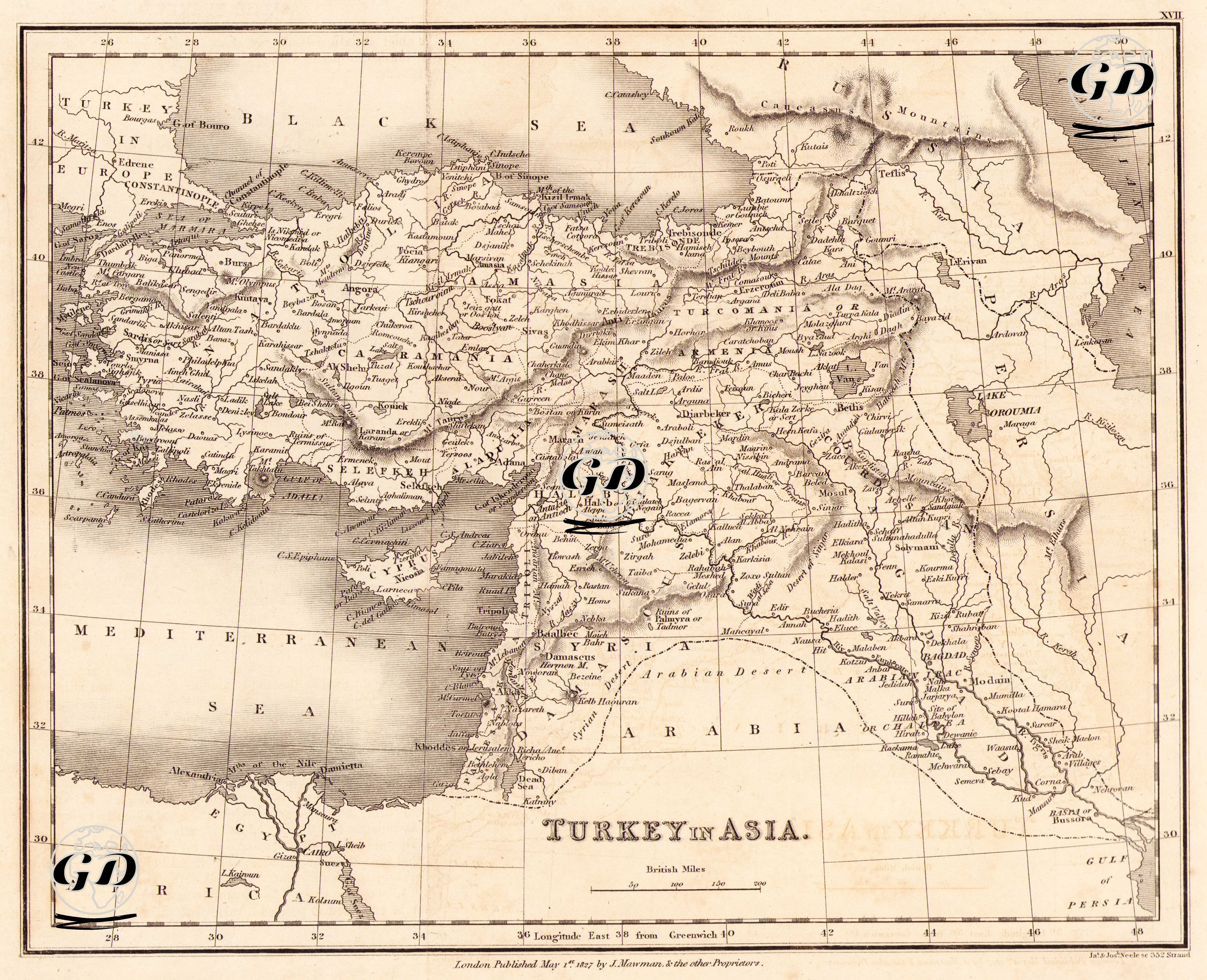 Turkey In Asia -  - 1827