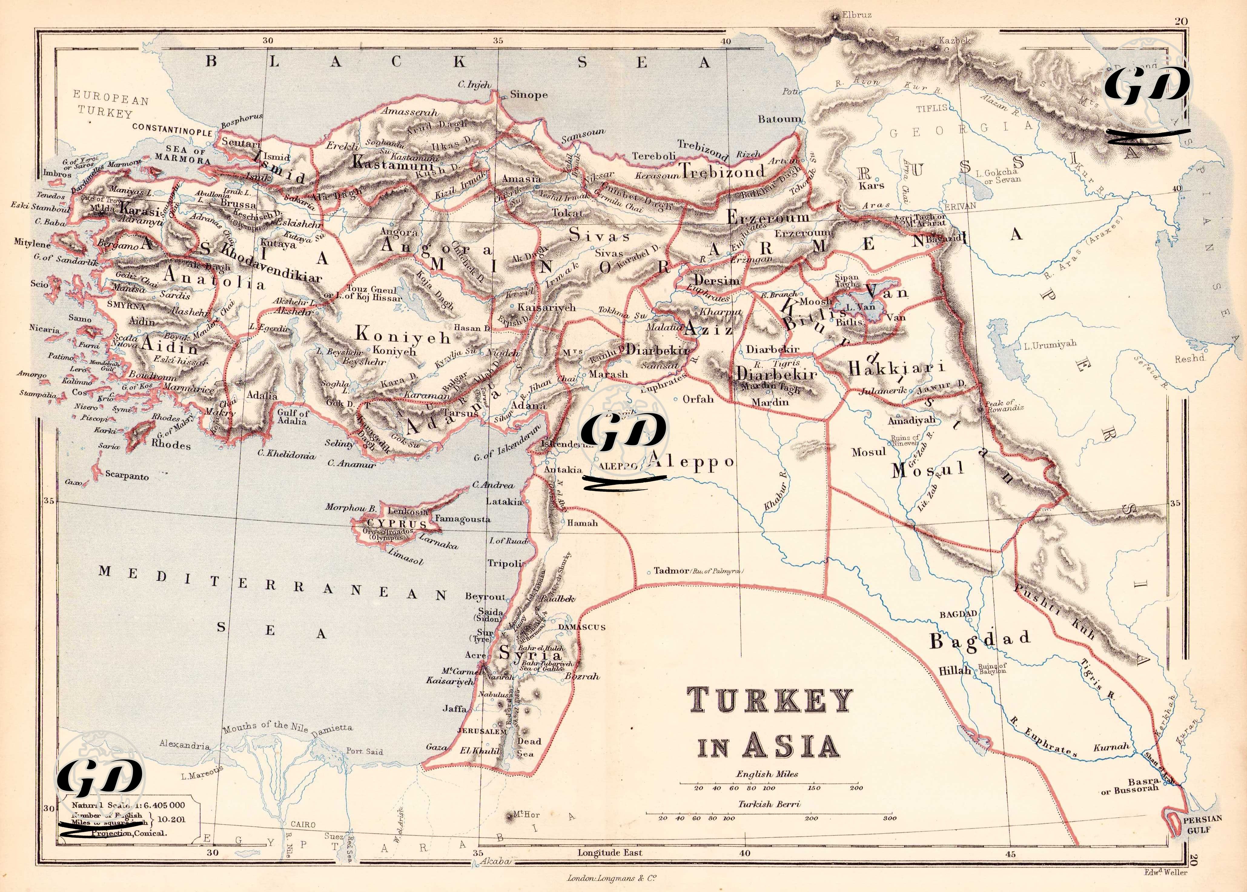 Turkey in Asia - Edward Weller (1819-1884) - 1874