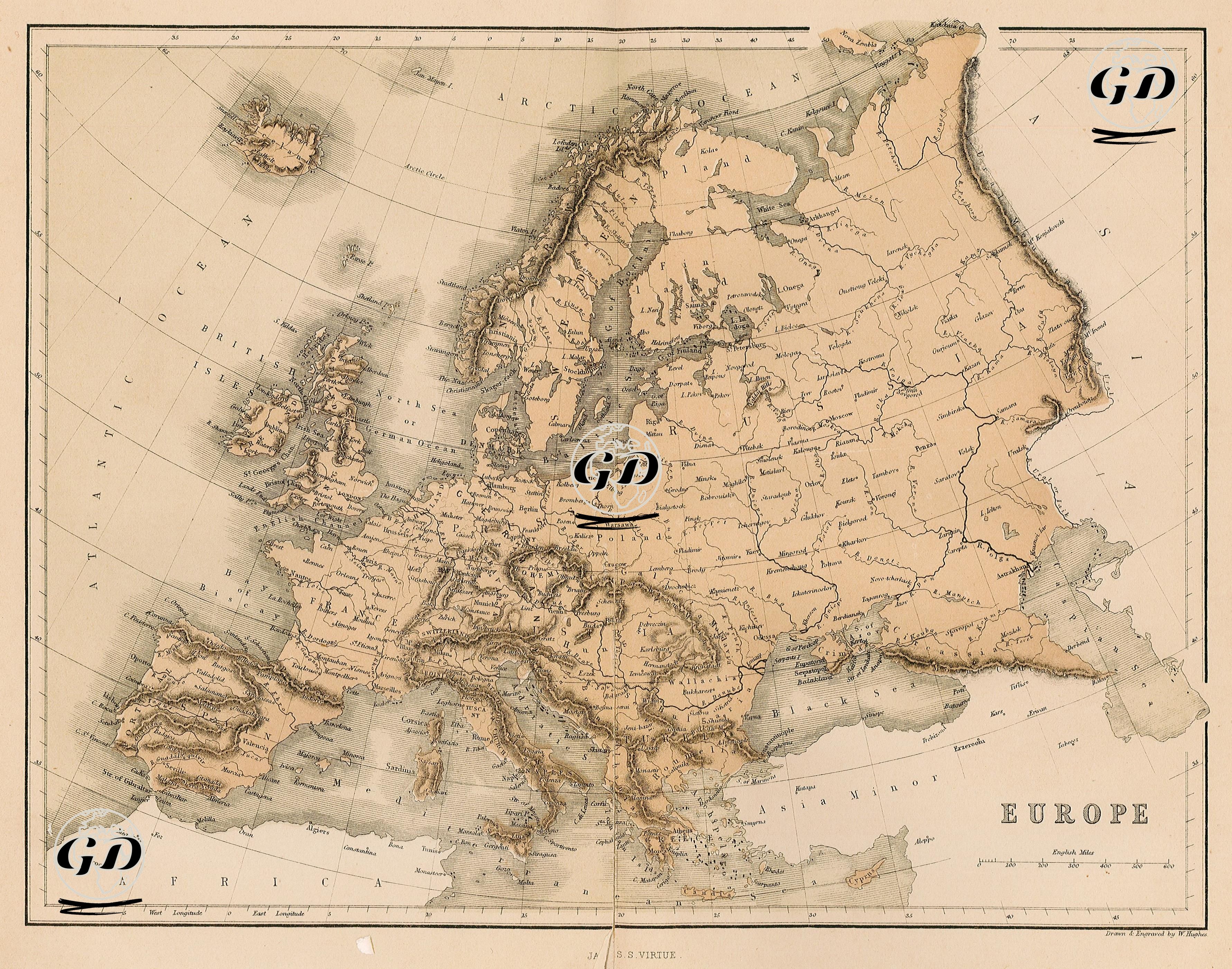 Europe - William Hughes (1818-1876) - 1859
