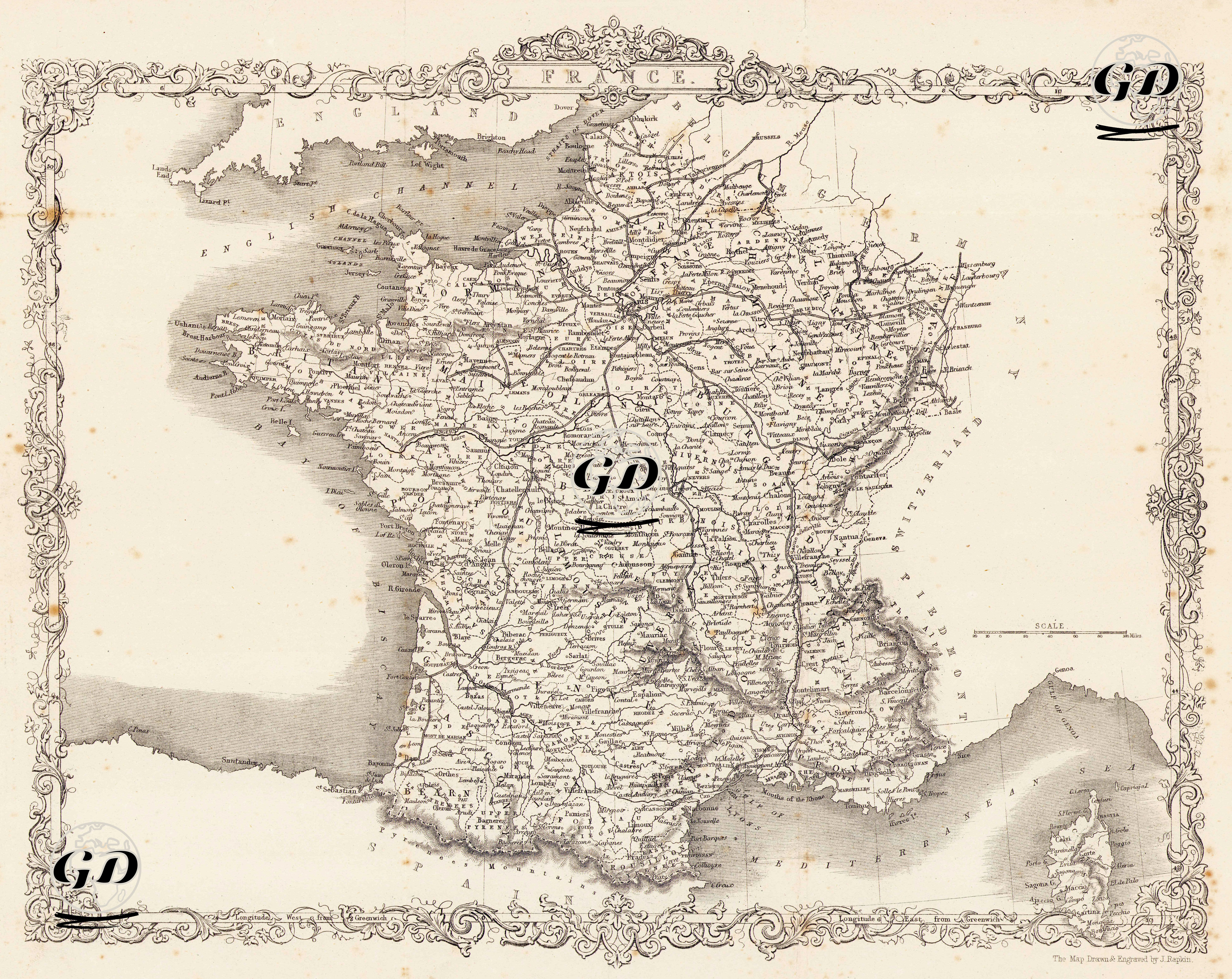 France - John Rapkin(1815-1876) - 1860