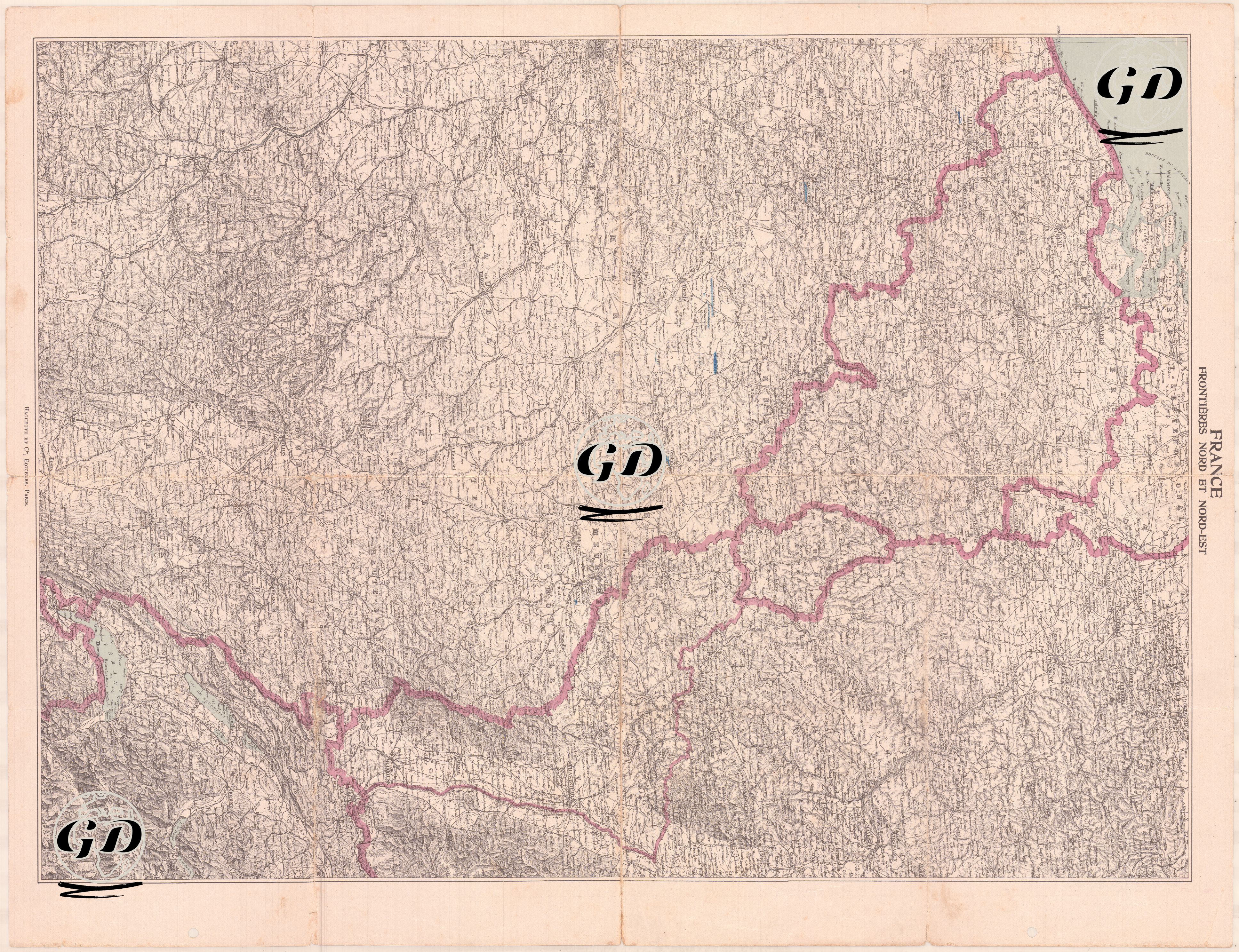France Frontieres Nord Et Nord-Est  -  - 1910's