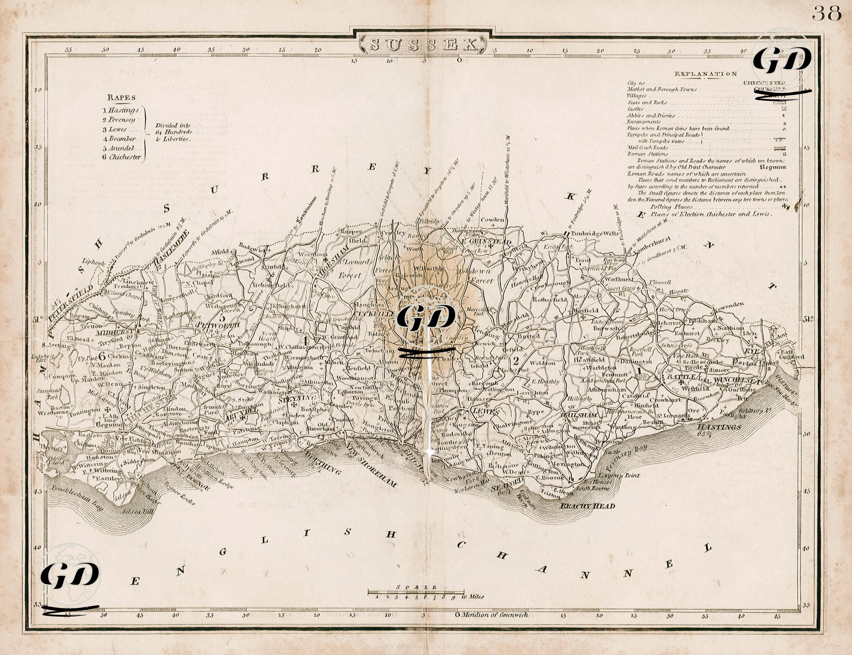 Sussex -  - 1845