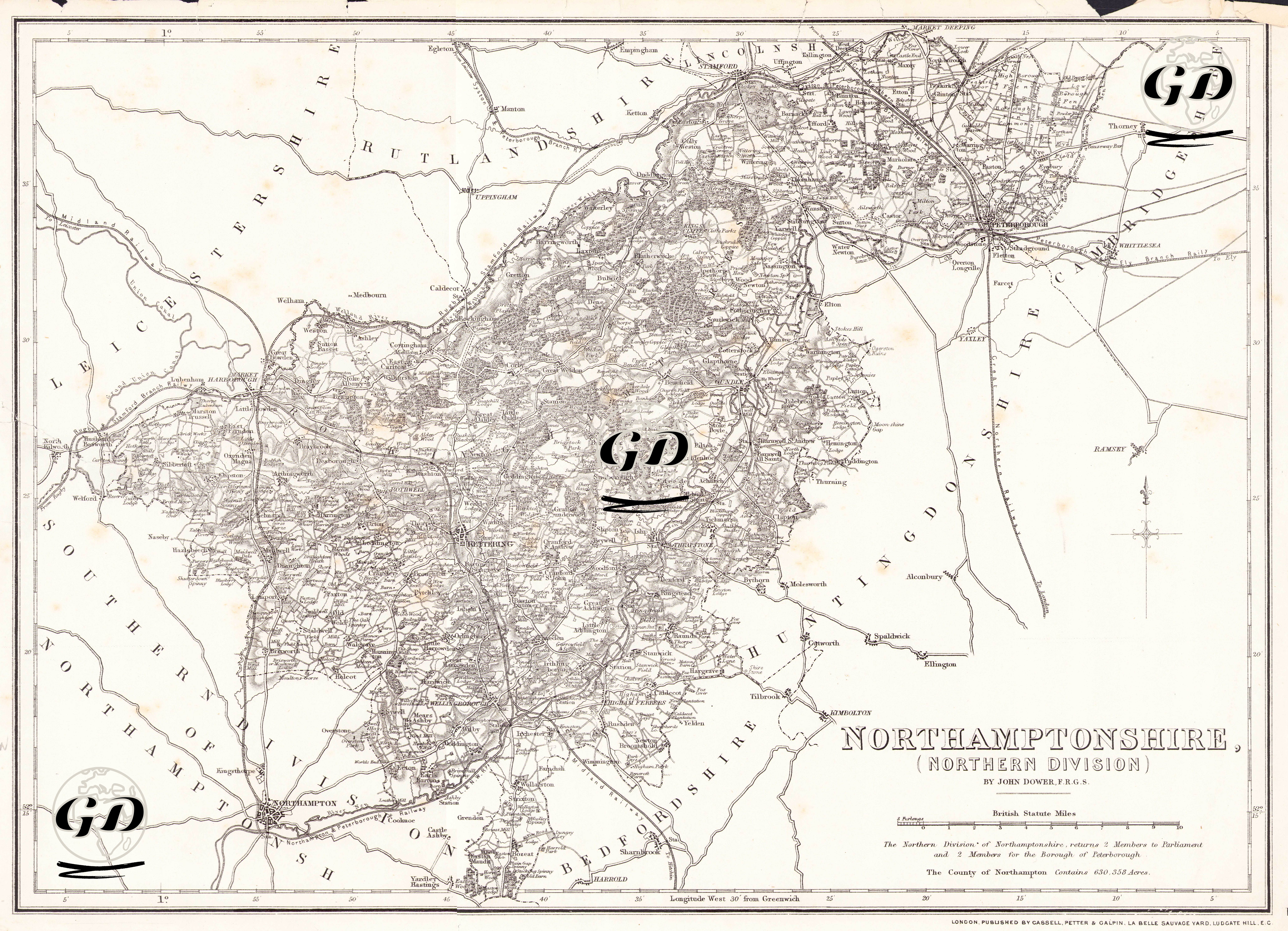 Northamptonshire(Northern Division)  -  - 1870's