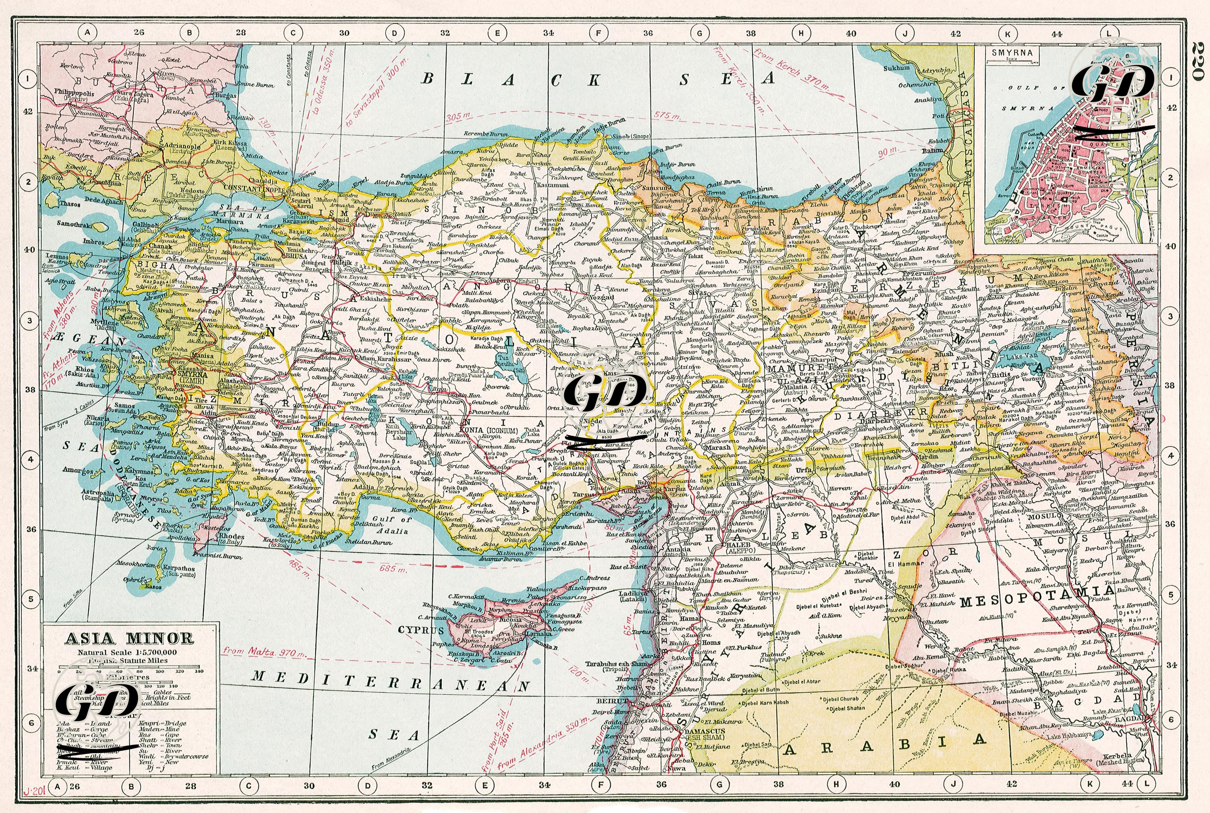 Asia Minor-Smyrna -  - 1920