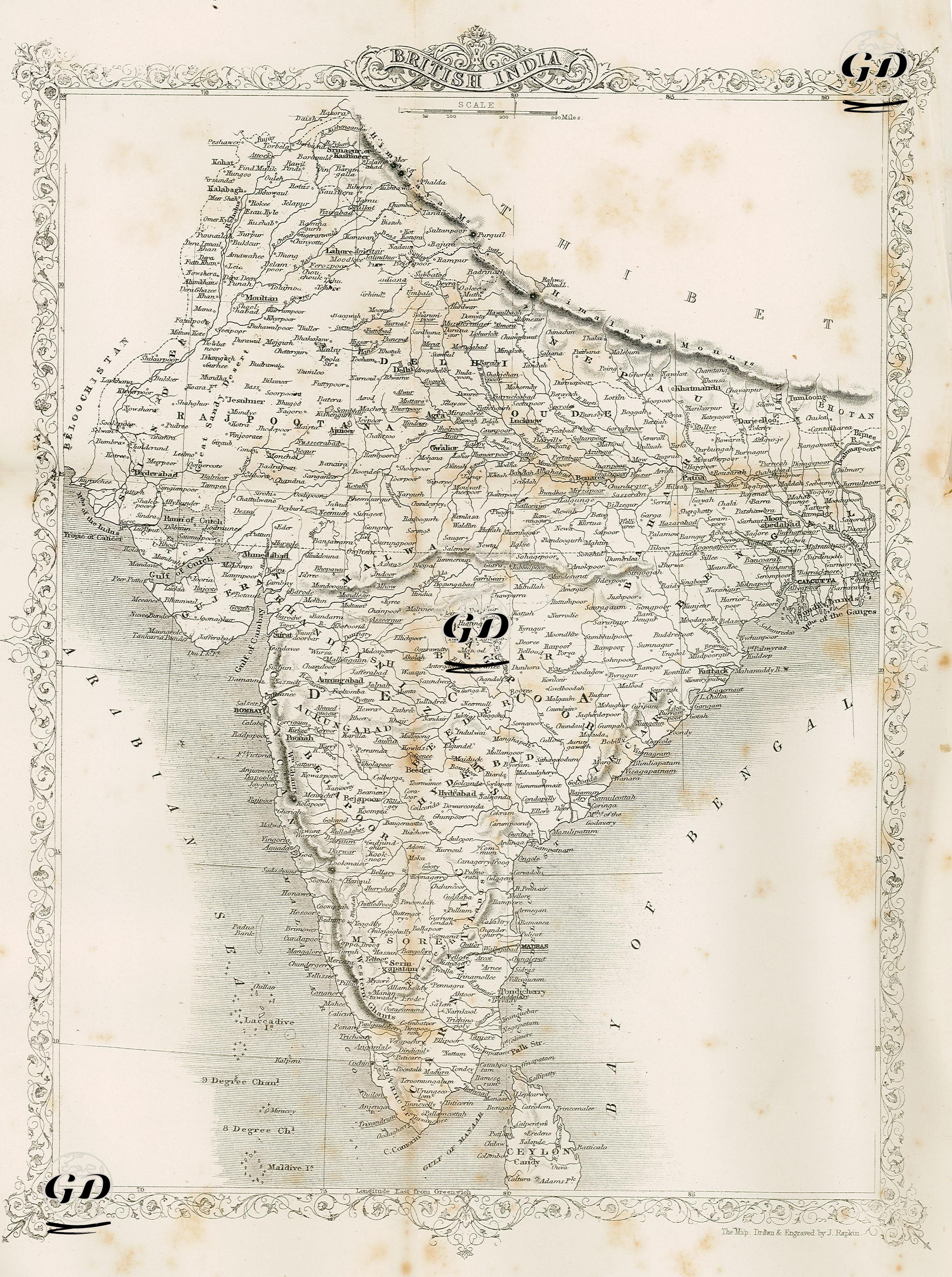British India - John Rapkin(1815-1876) - 1860