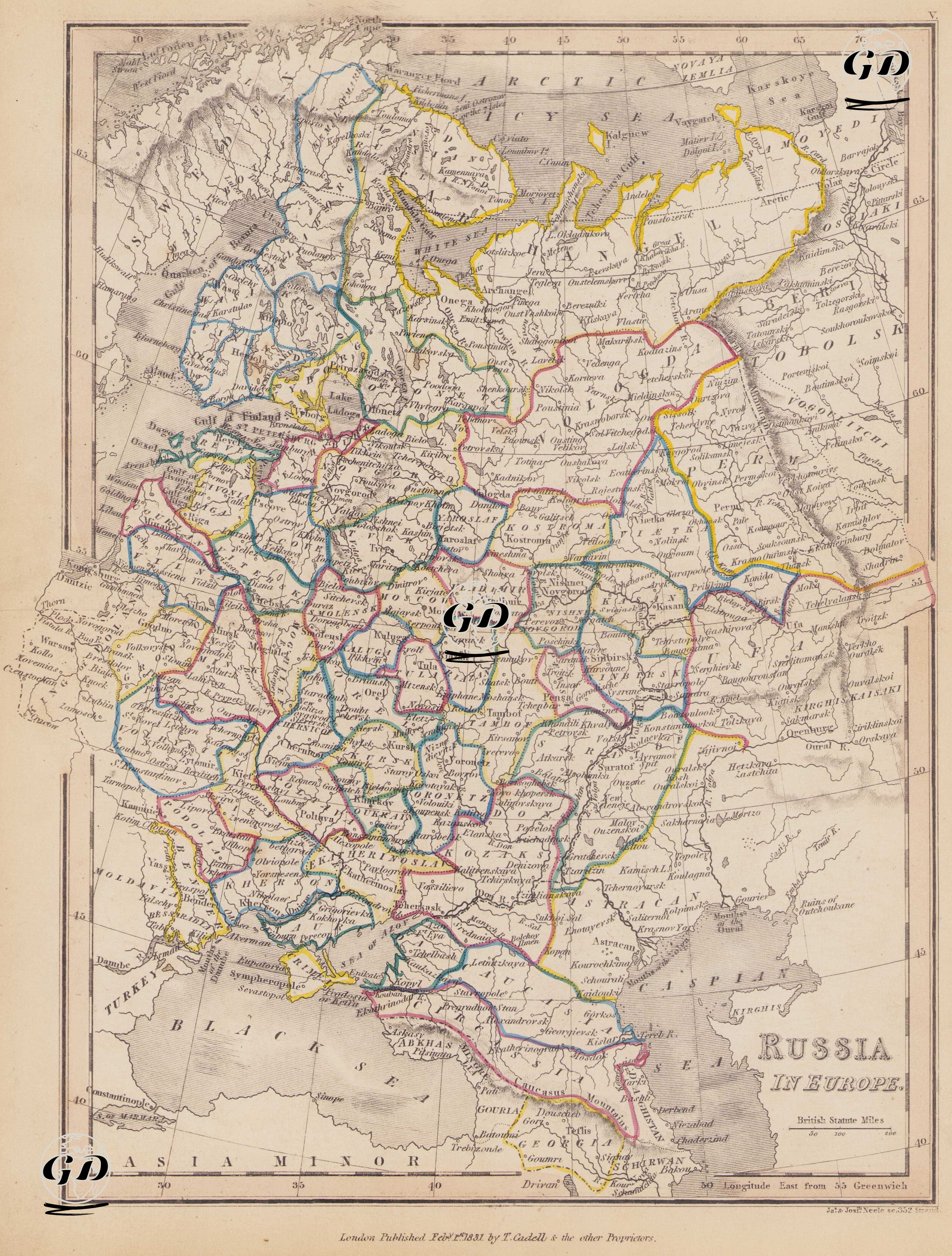 Russia in Europe -  - 1831