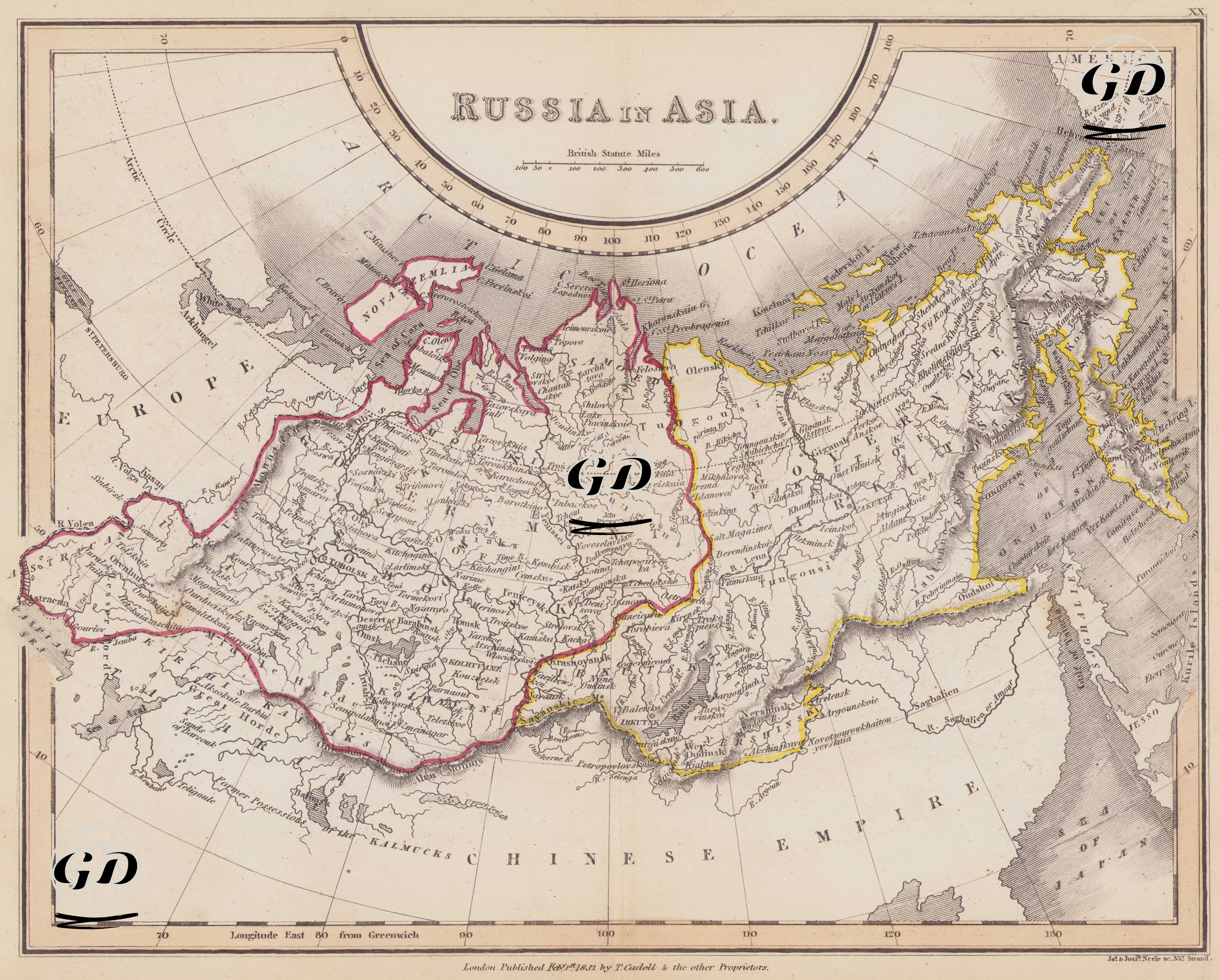 Russia in Asia -  - 1831